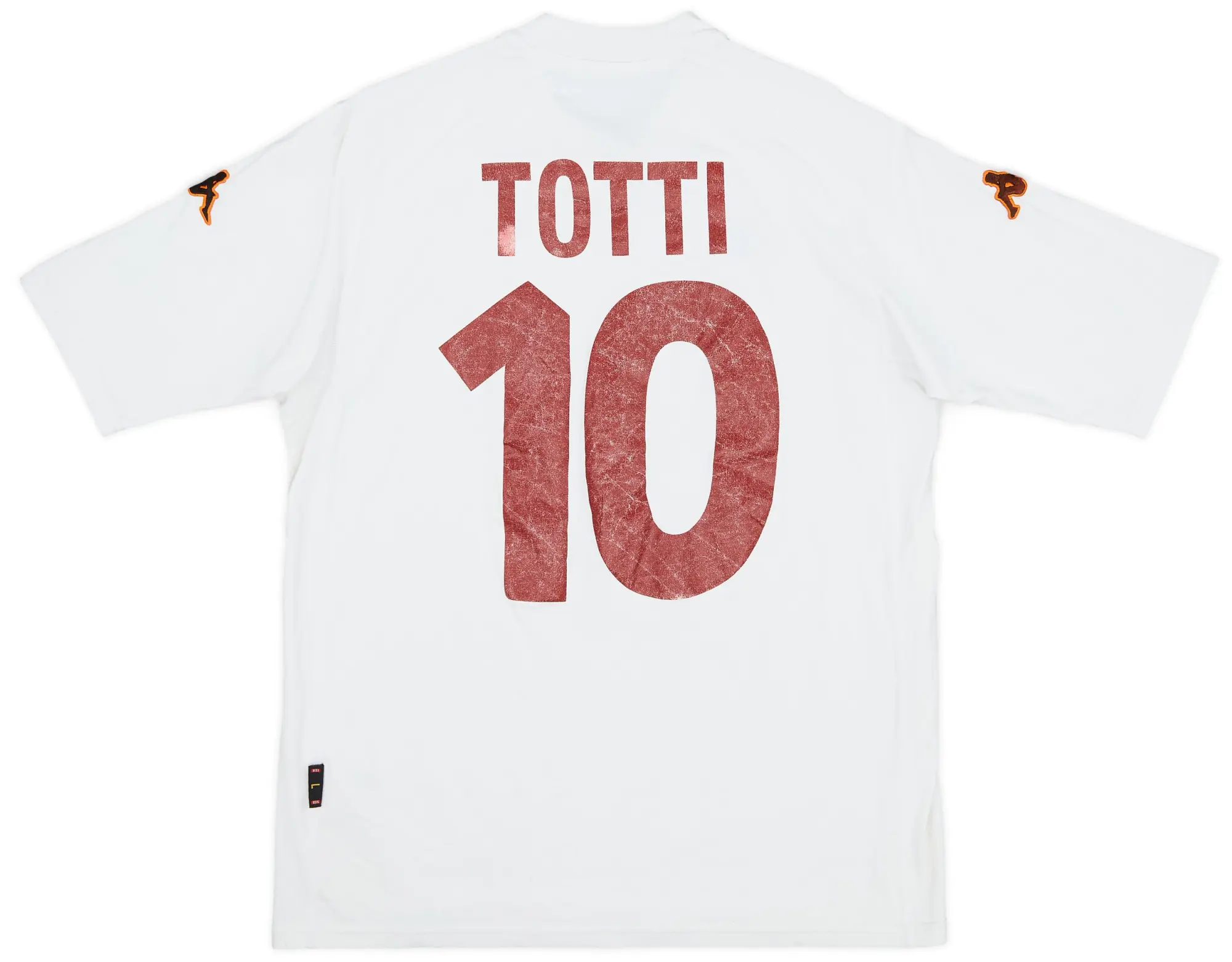 Kappa 2000-01 Roma Away Shirt Totti #10 - 5/10 - (L)