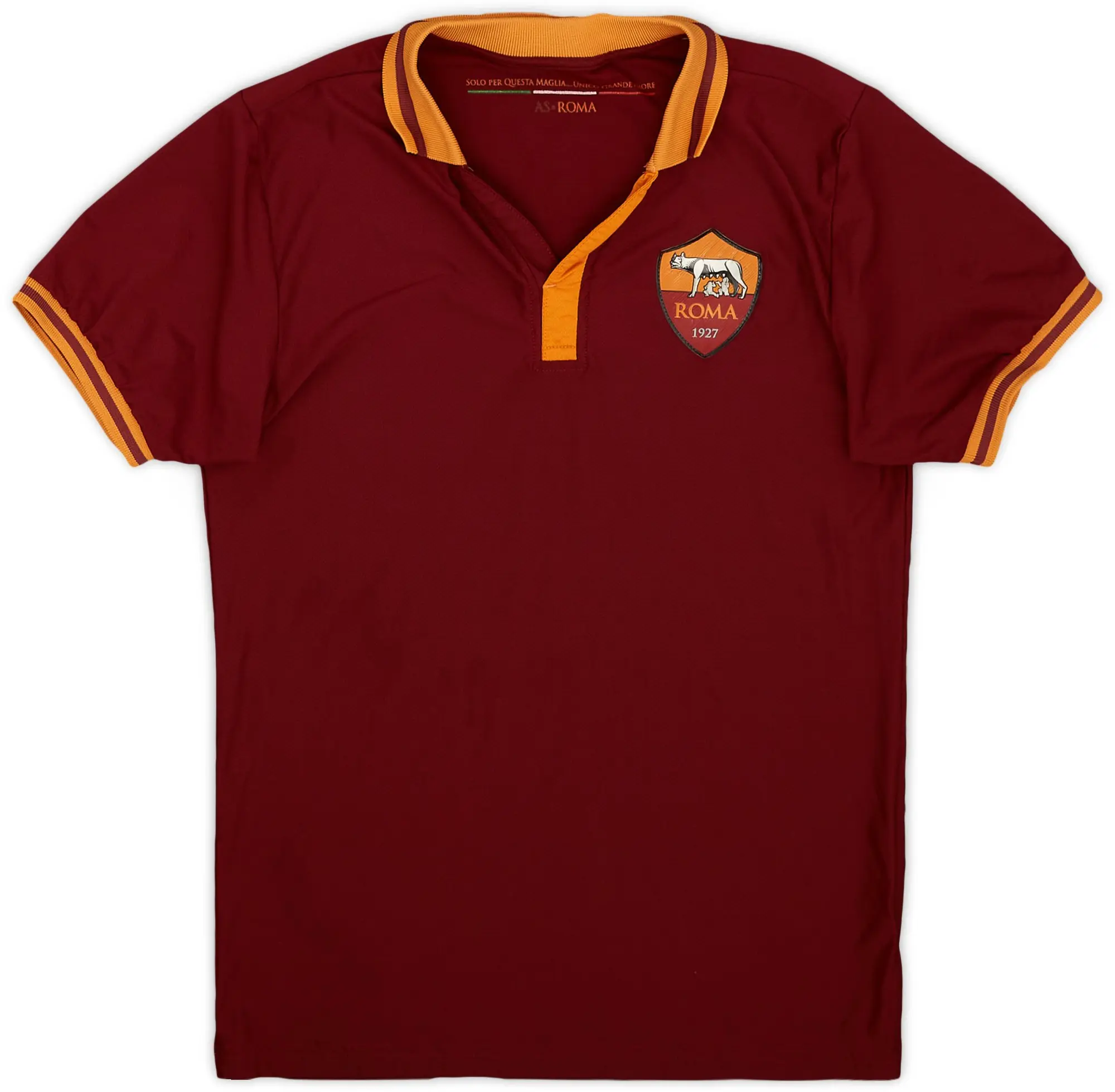 2013-14 Roma Home Shirt - 6/10 - (L.Boys)