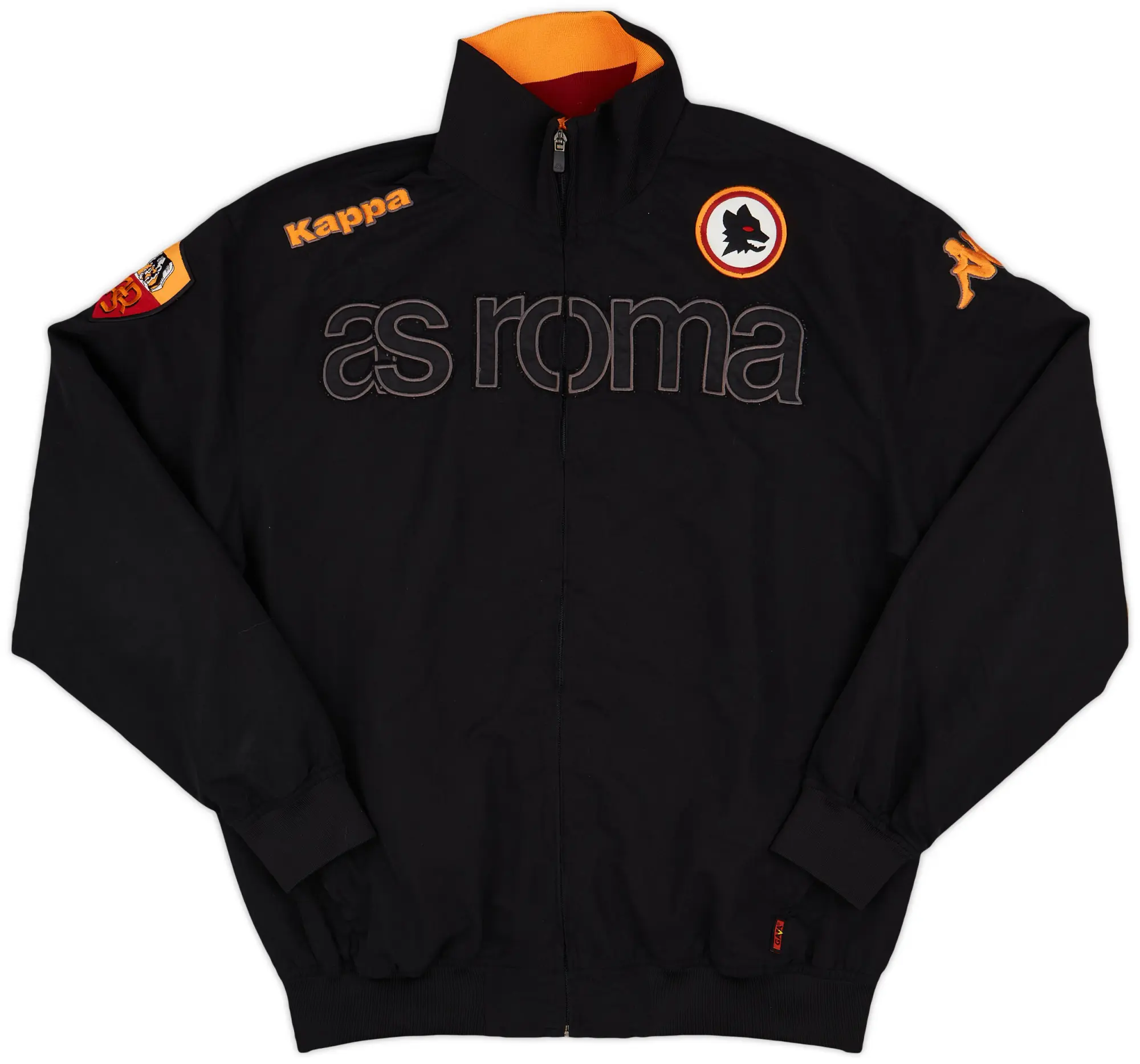 2010-11 Roma Kappa Track Jacket - 8/10 - (XL)