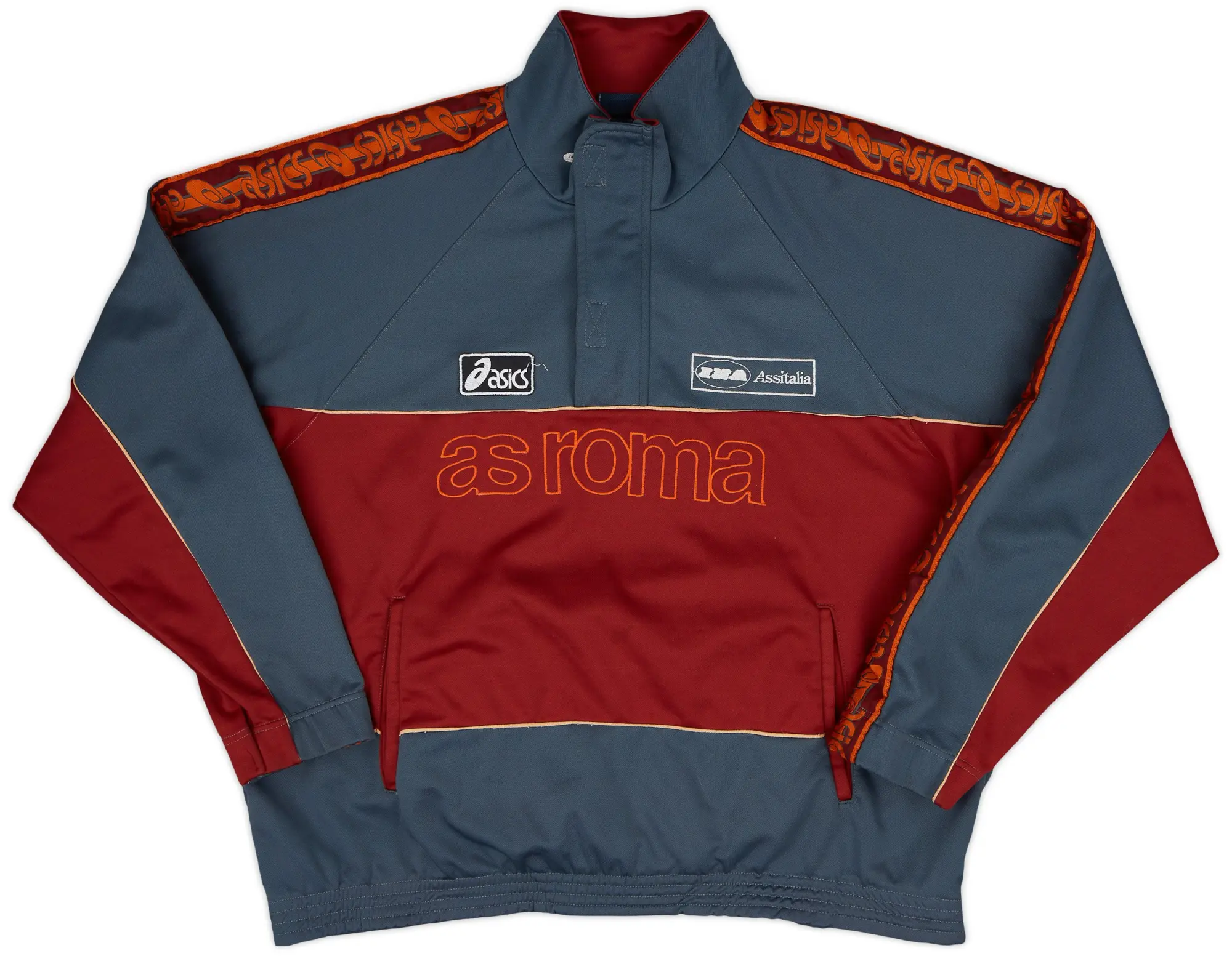 1995-96 Roma Asics Track Jacket - 7/10 - (L)