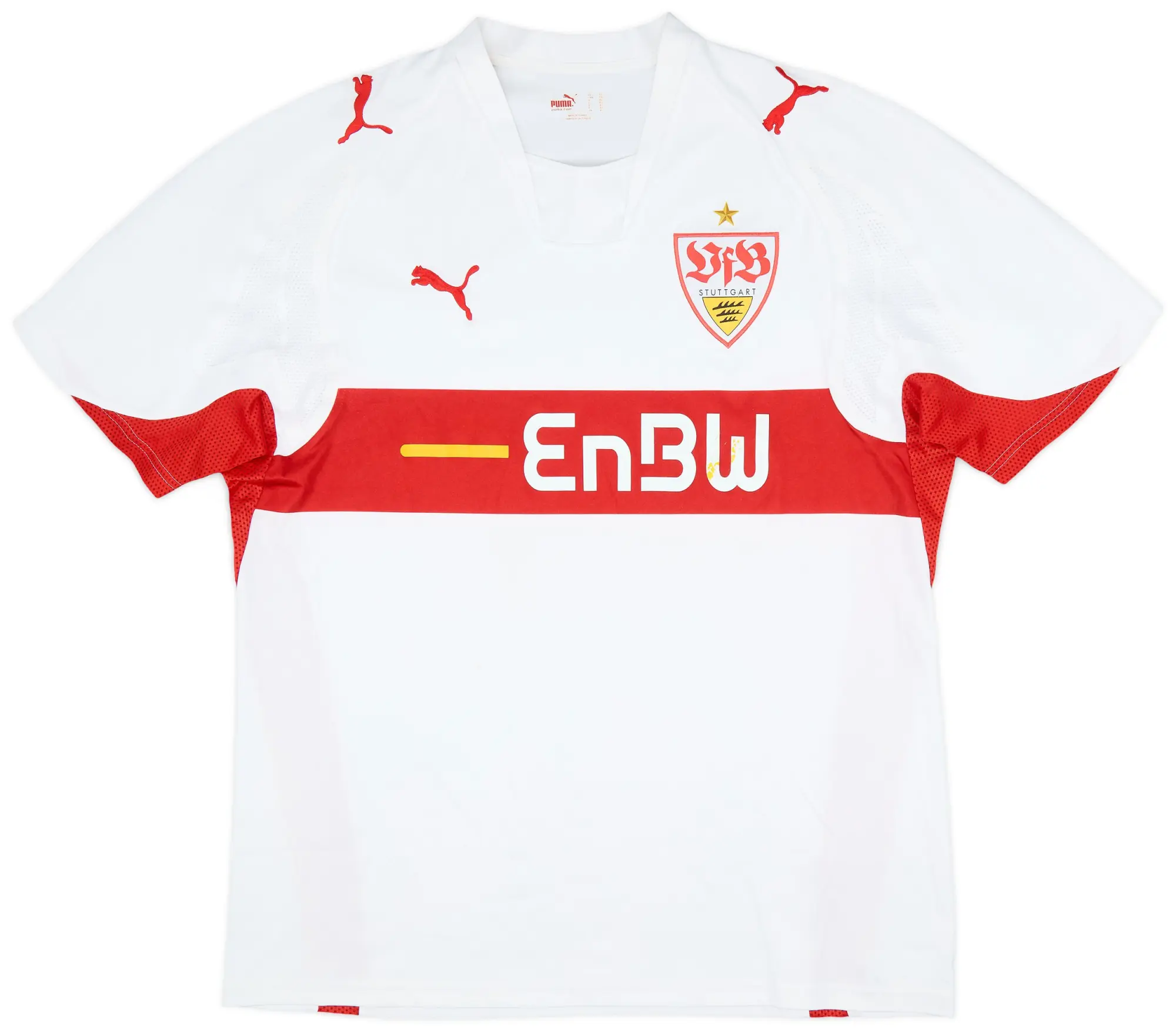 Puma 2007-08 Stuttgart Home Shirt - 6/10 - (XL)