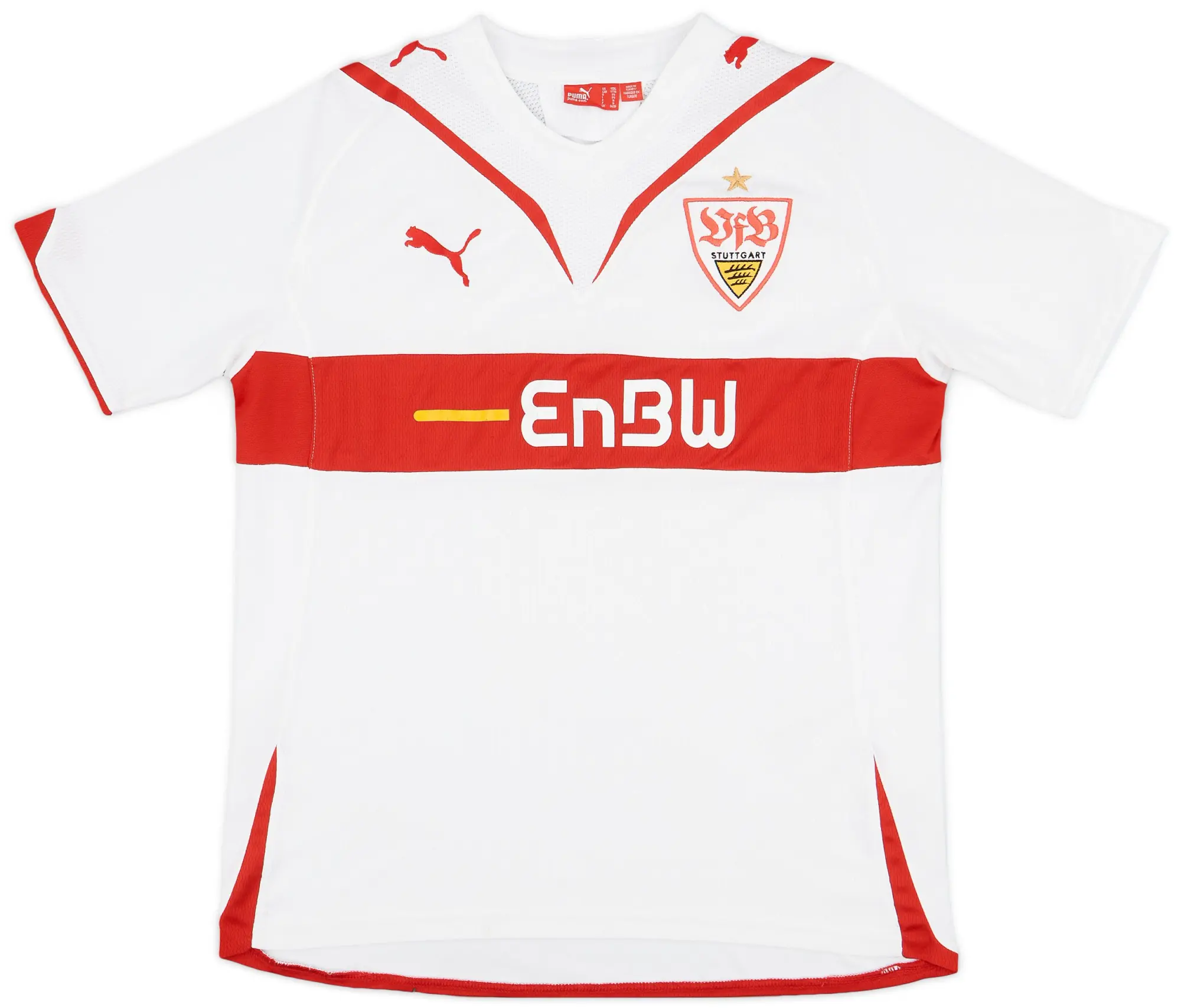 Puma 2009-10 Stuttgart Home Shirt - 7/10 - (XL.Boys)