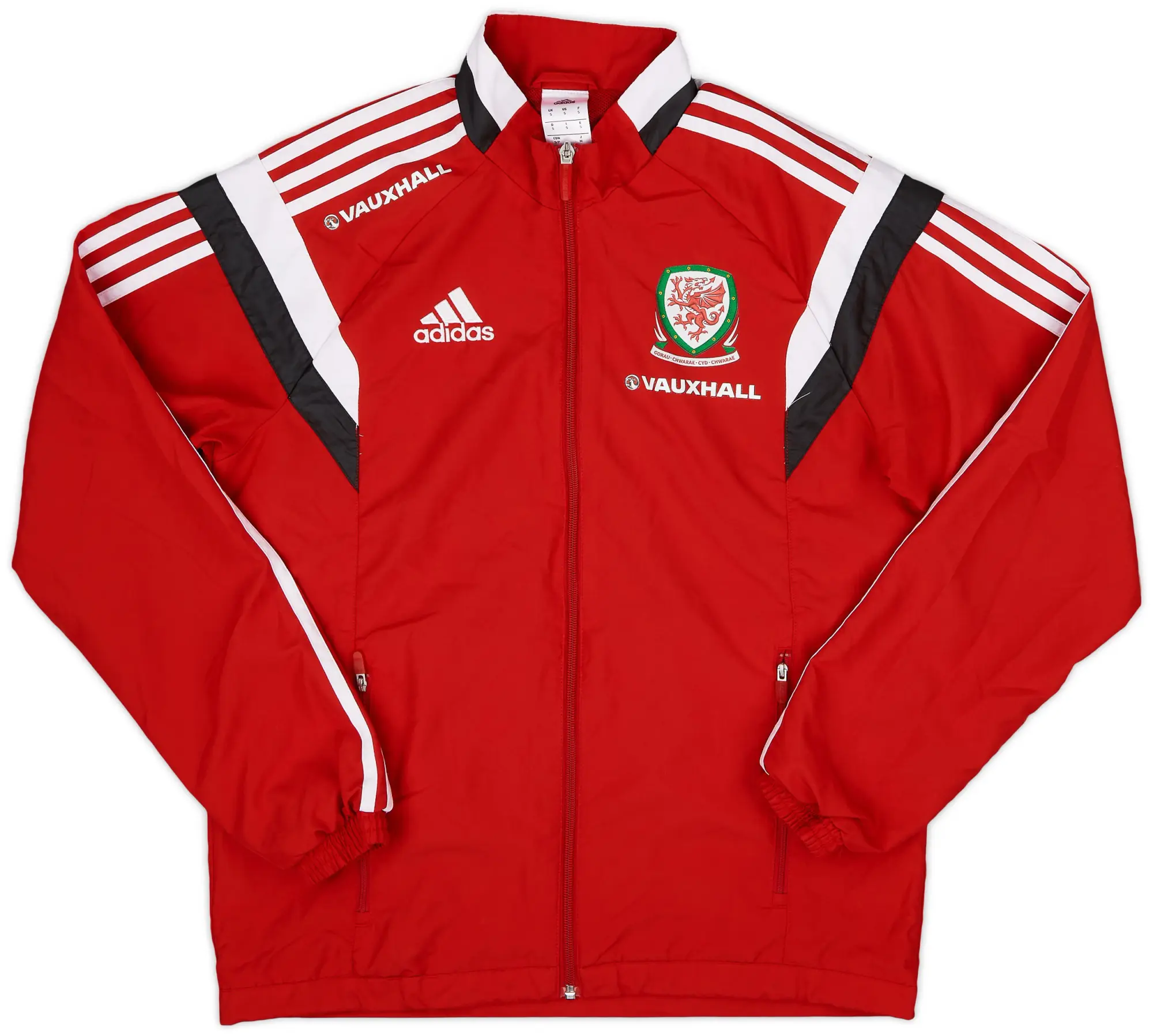 2013-14 Wales adidas Track Jacket - 9/10 - (S)