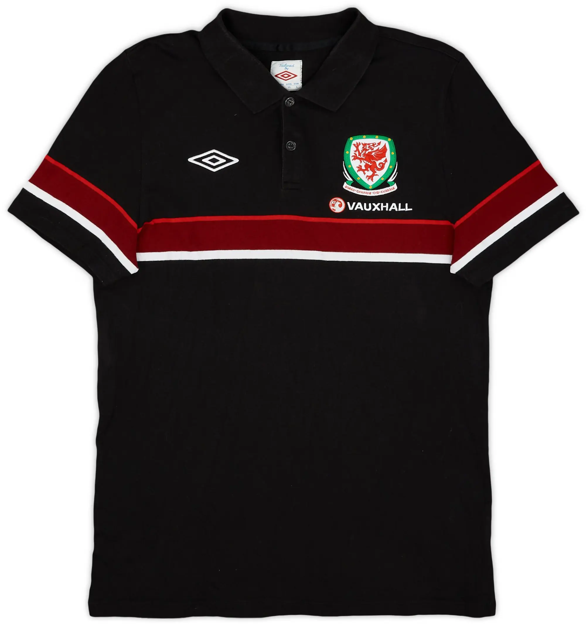 2012-13 Wales Umbro Polo Shirt - 9/10 - (L)