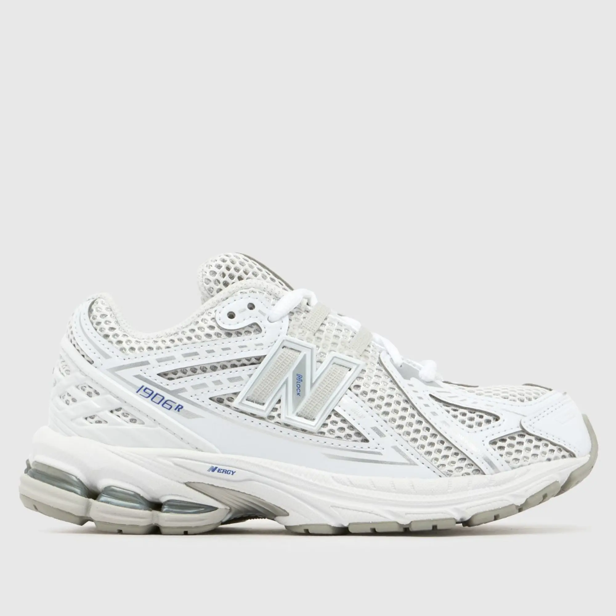 New Balance Kids' 1906 in White/Grey Synthetic