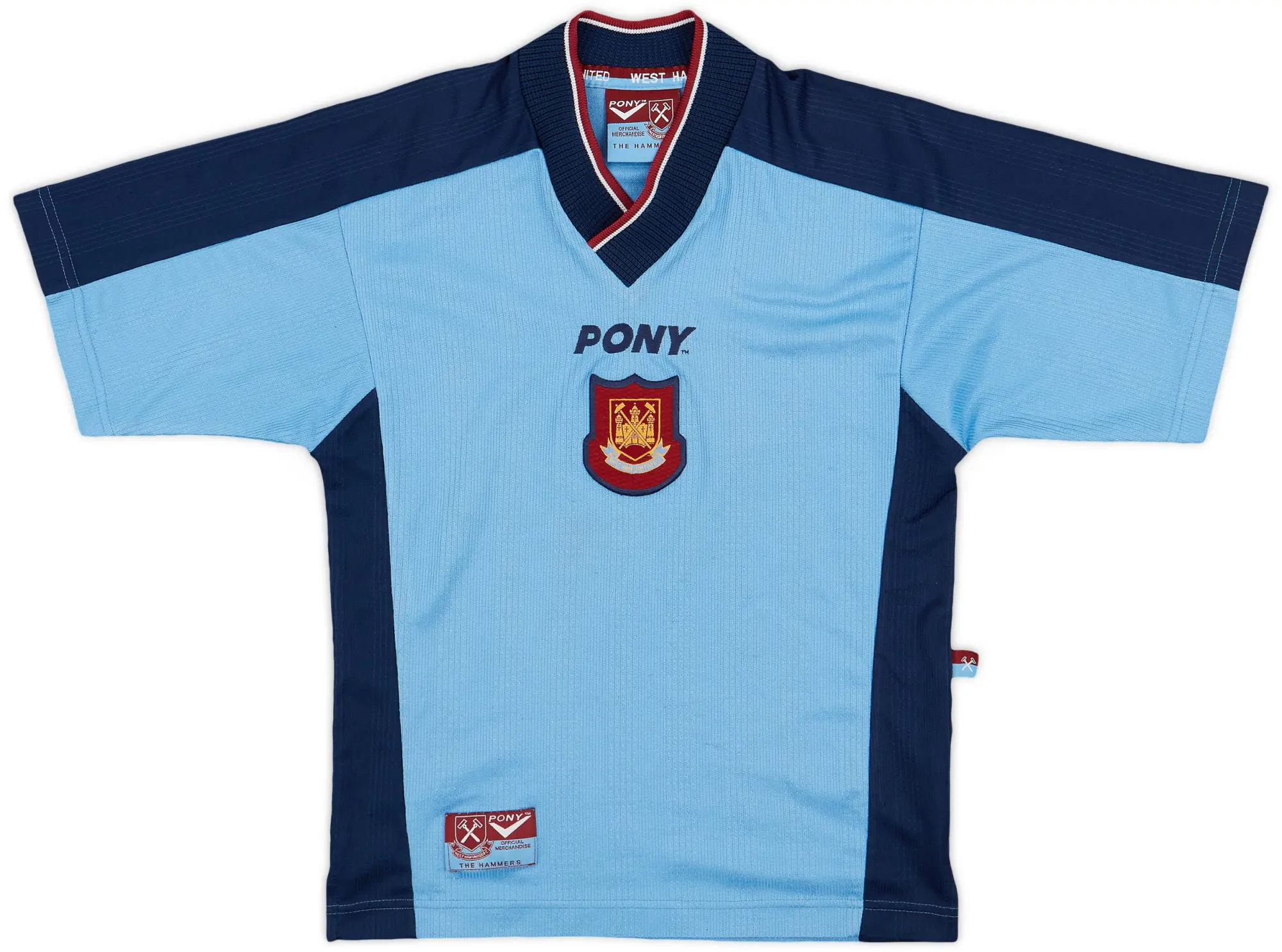 1997-98 West Ham Away Shirt - 9/10 - (L.Boys)