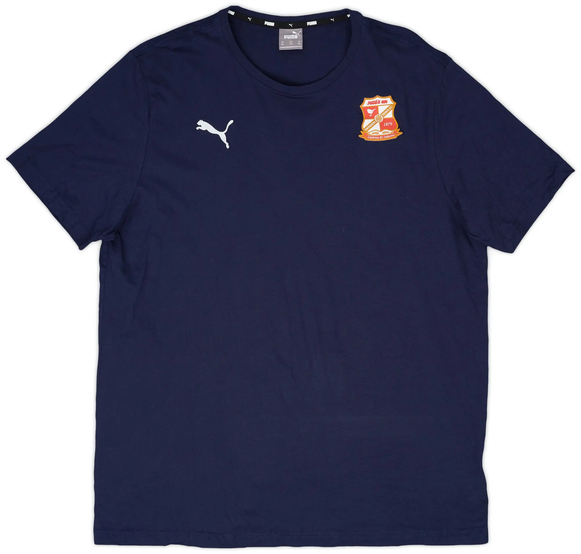 2020-21 Swindon Puma Cotton Tee - 9/10 - (XXL)