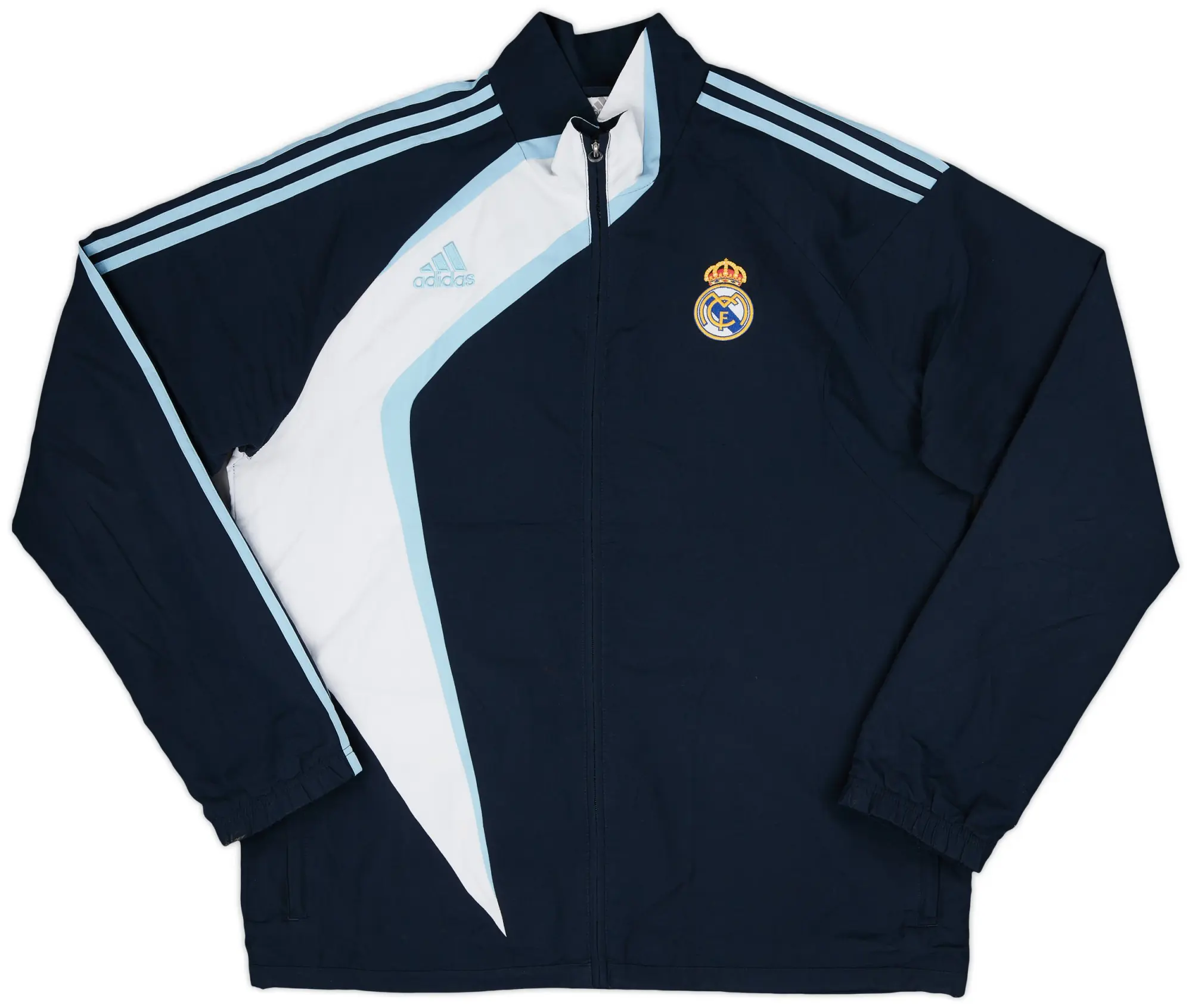 2009-10 Real Madrid adidas Track Jacket - 8/10 - (XL)