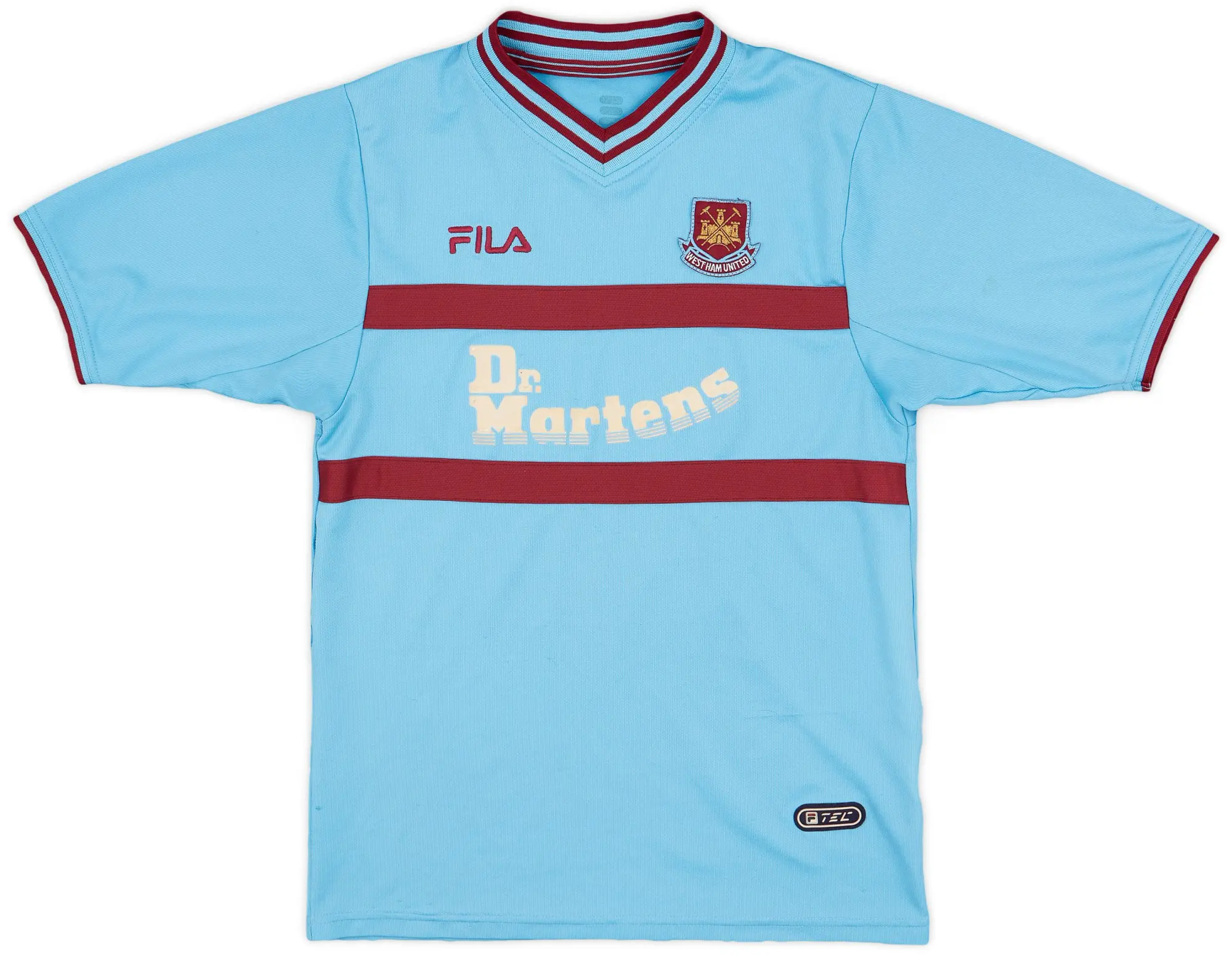 Fila 2001-03 West Ham Away Shirt - 8/10 - (L.Boys)