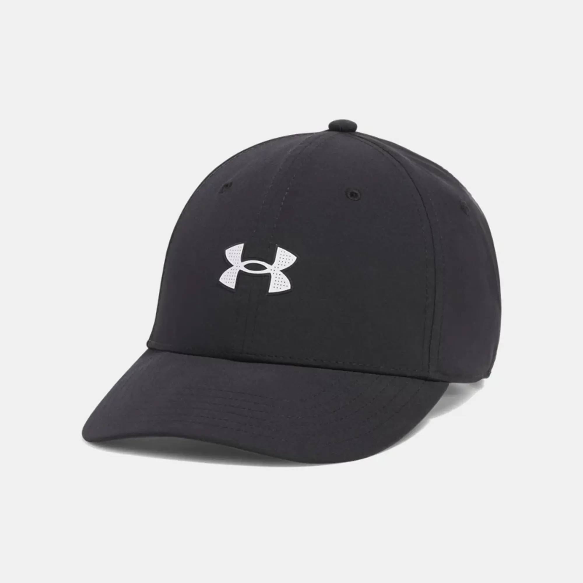 Women's  Under Armour  Iso-Chill Drive Adjustable Cap Black / White OSFM