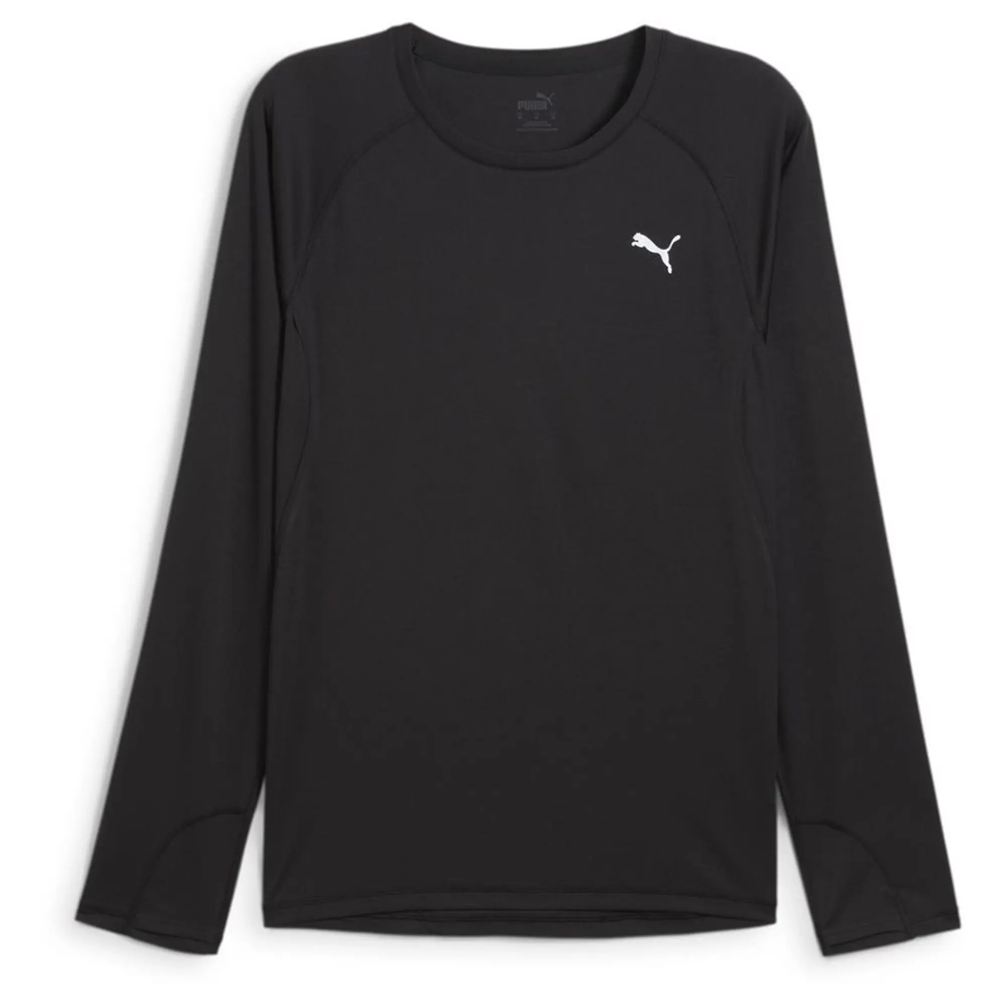 M Run Velocity Long Sleeve (Poly) Puma Black - ['Black']