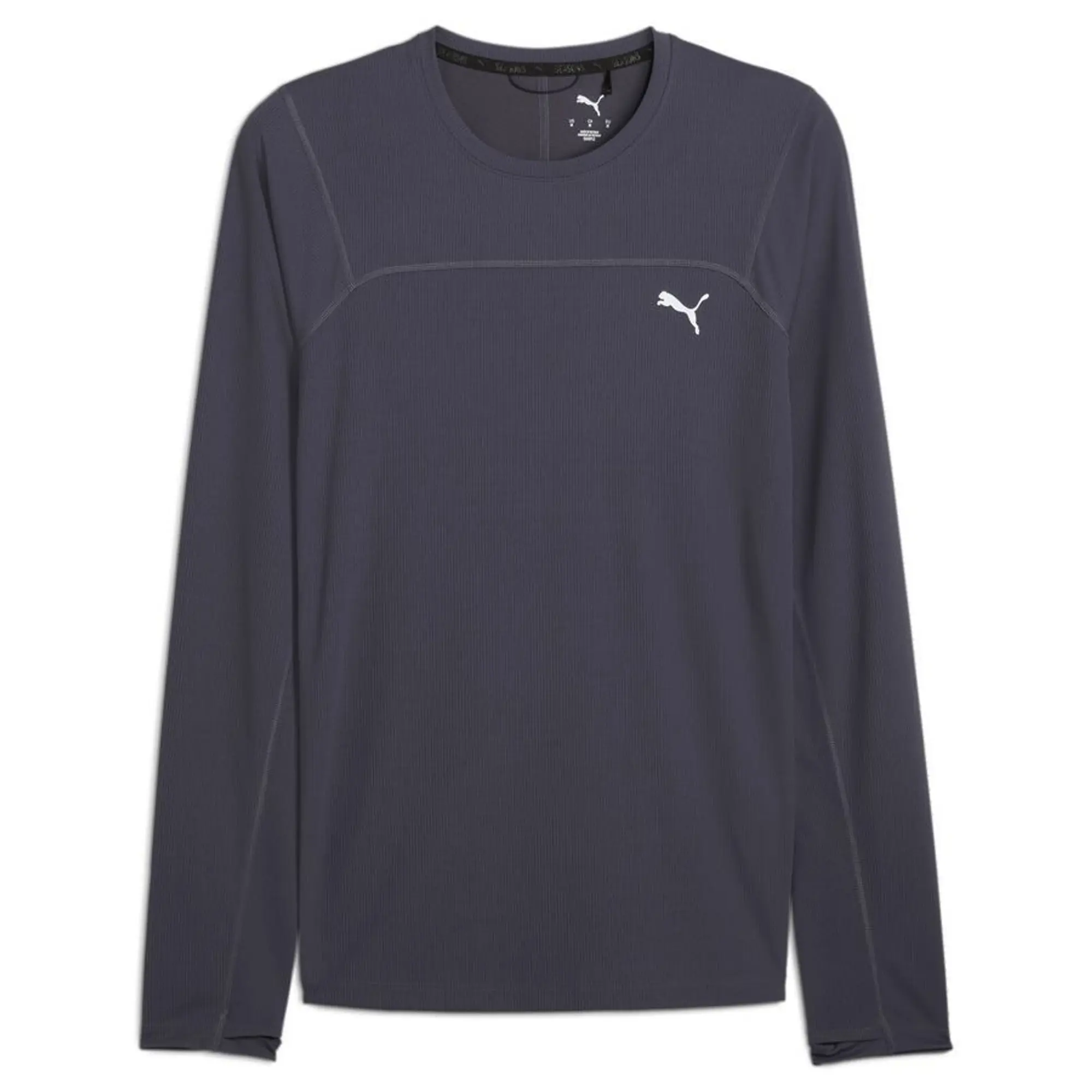 Puma M Seasons Drycell Ls Tee Galactic Gray - ['Grey']