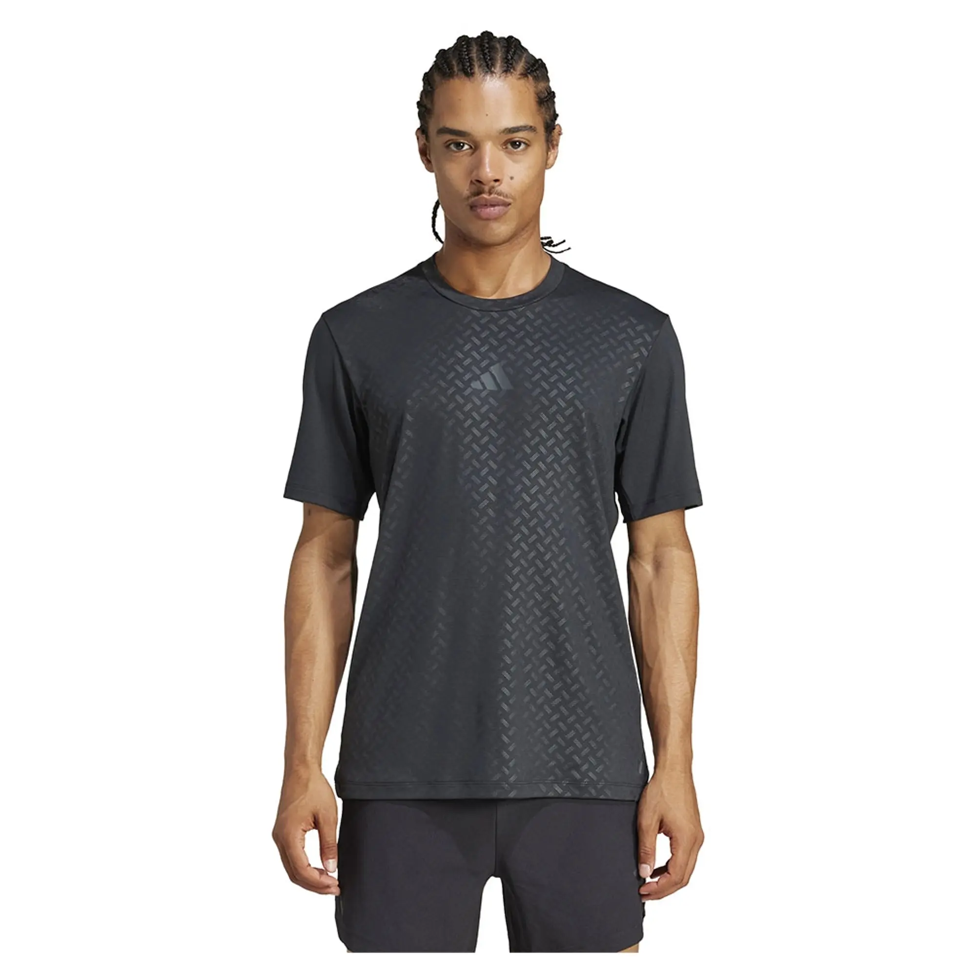 Adidas Power 3 Stripes Short Sleeve T-shirt