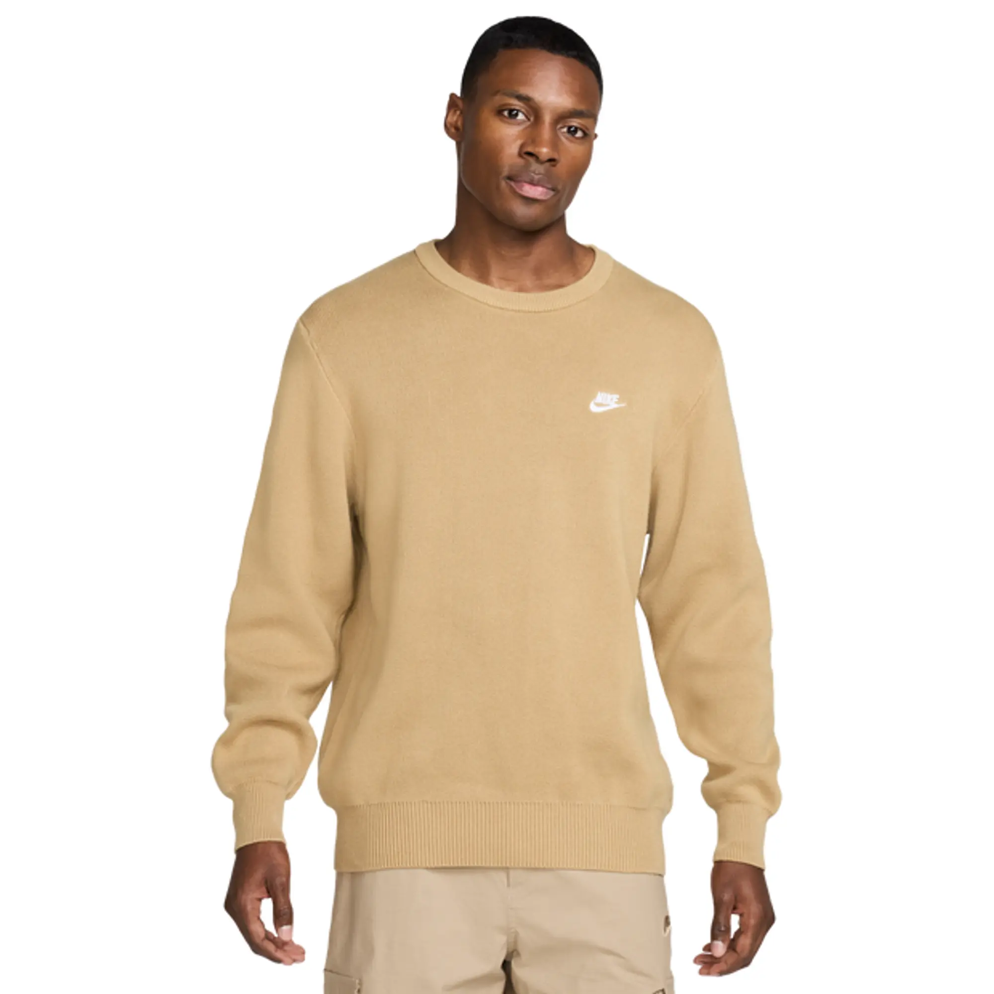 Nike Club Men Sweatshirts - Beige