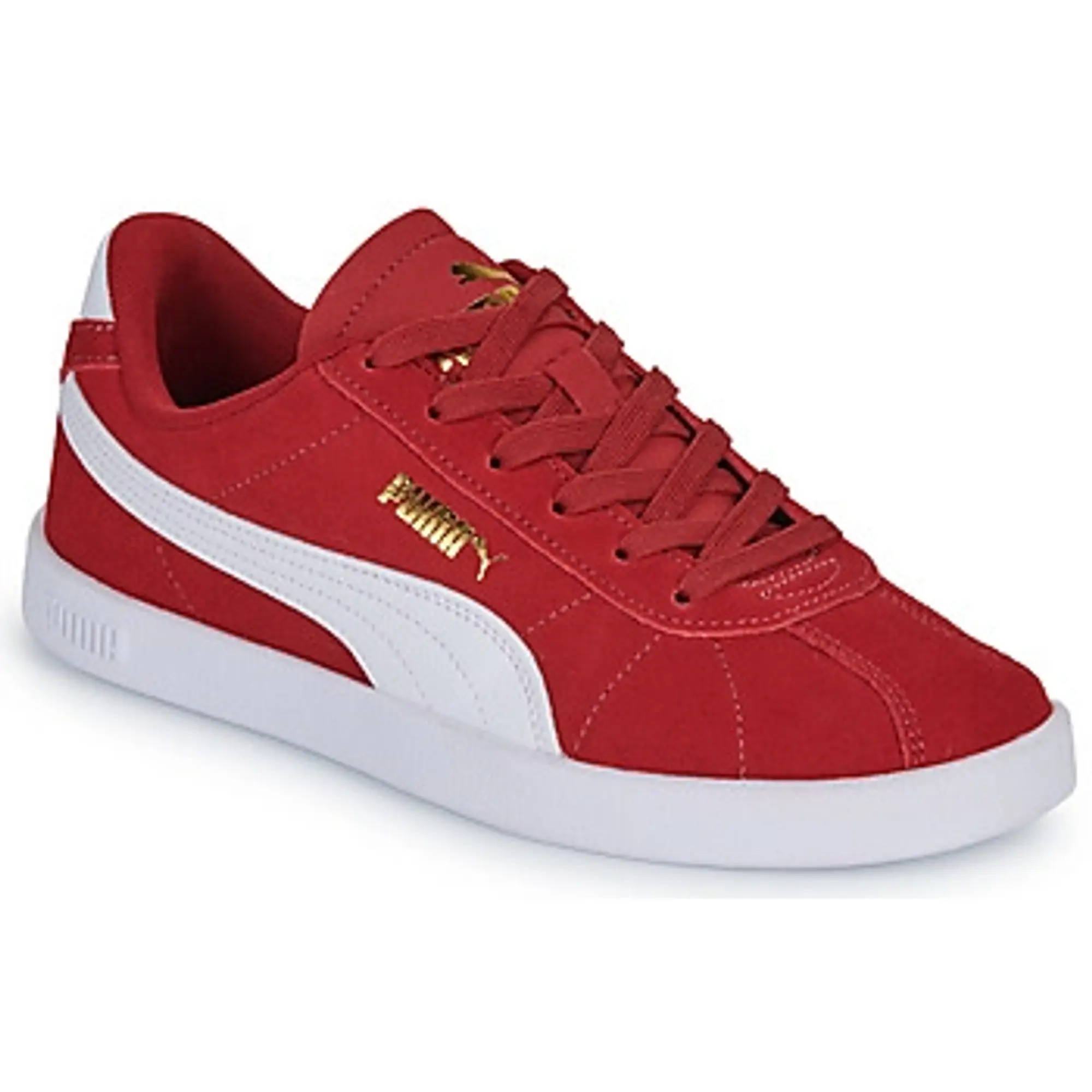 Puma  Club II Jr  girls's Children's Shoes (Trainers) in Red