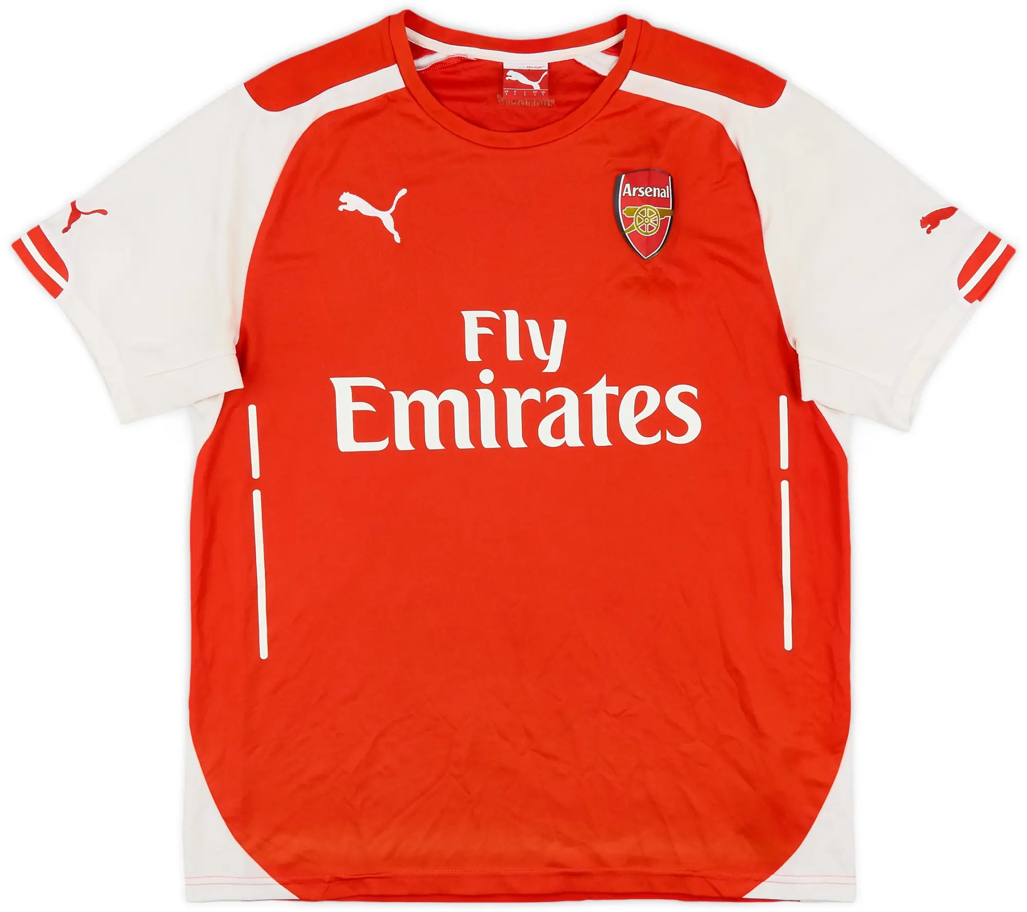 Puma 2014-15 Arsenal Home Shirt Walcott #14 - 5/10 - (L)