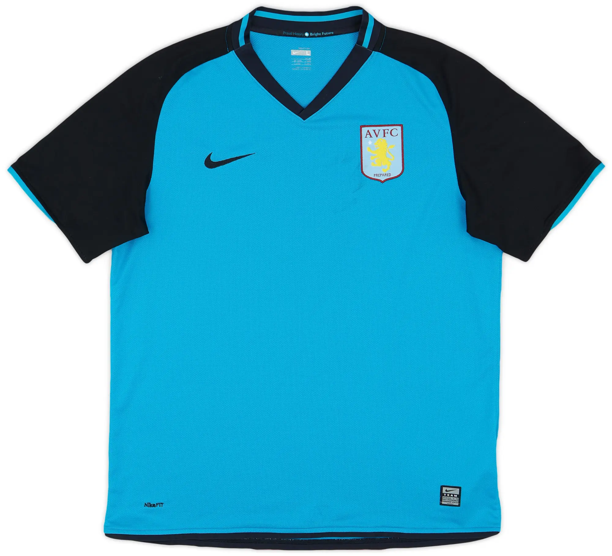 Nike 2008-09 Aston Villa Away Shirt Young #7 - 6/10 - (L)