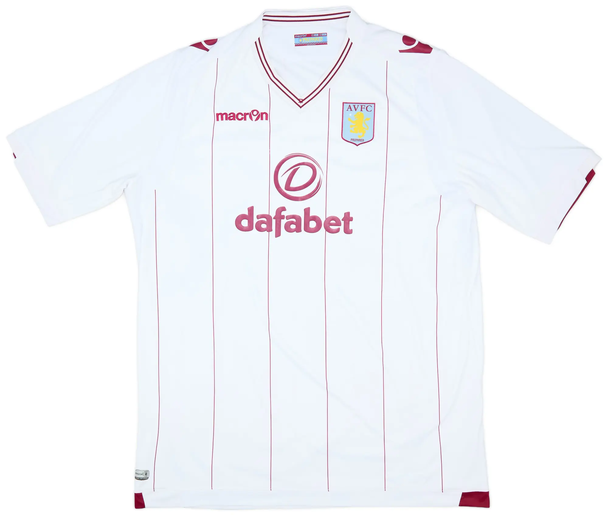 Macron 2014-15 Aston Villa Away Shirt Grealish #40 - 8/10 - (5XL)