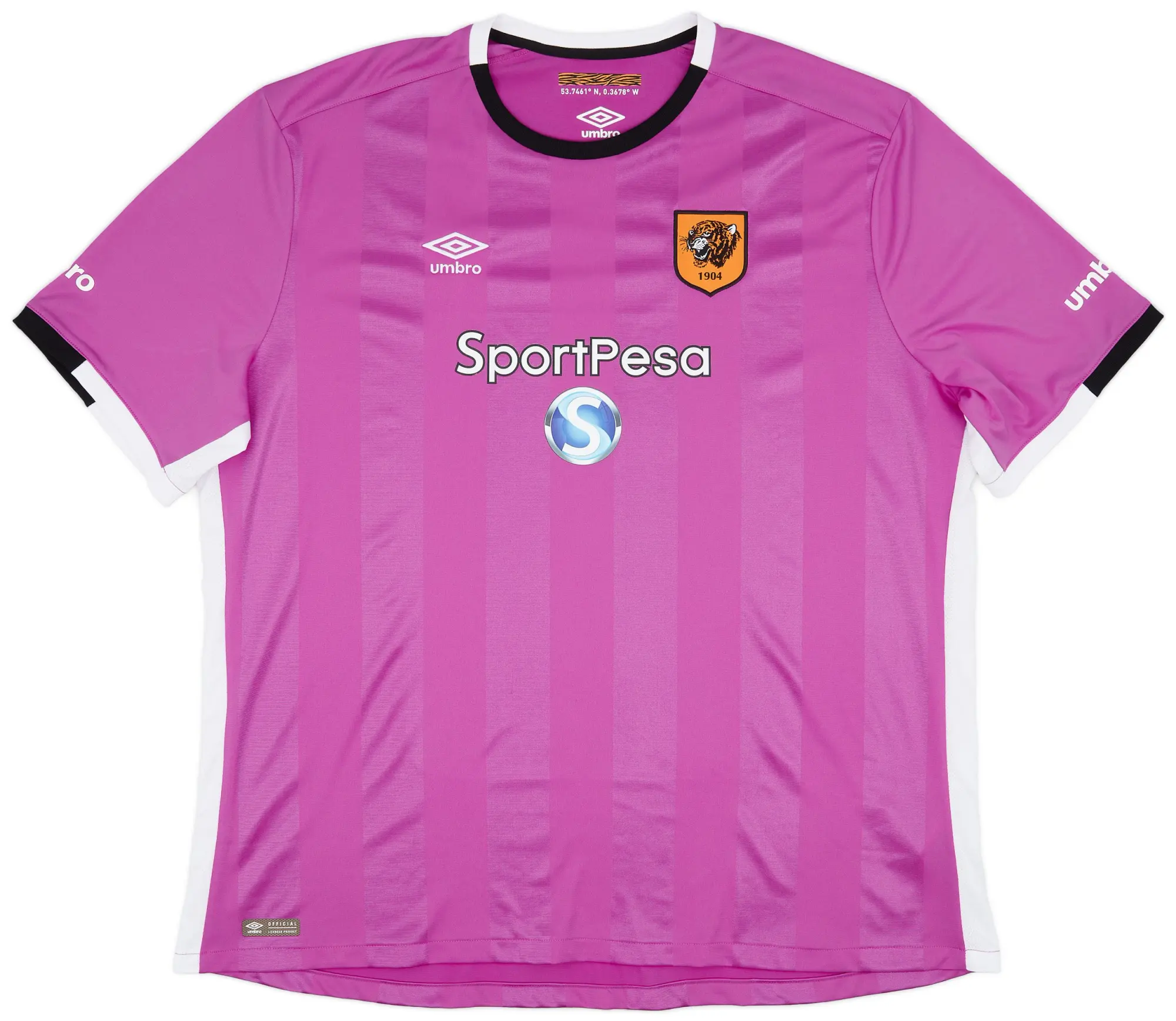 Umbro 2016-17 Hull City Third Shirt Robertson #3 - 9/10 - (3XL)