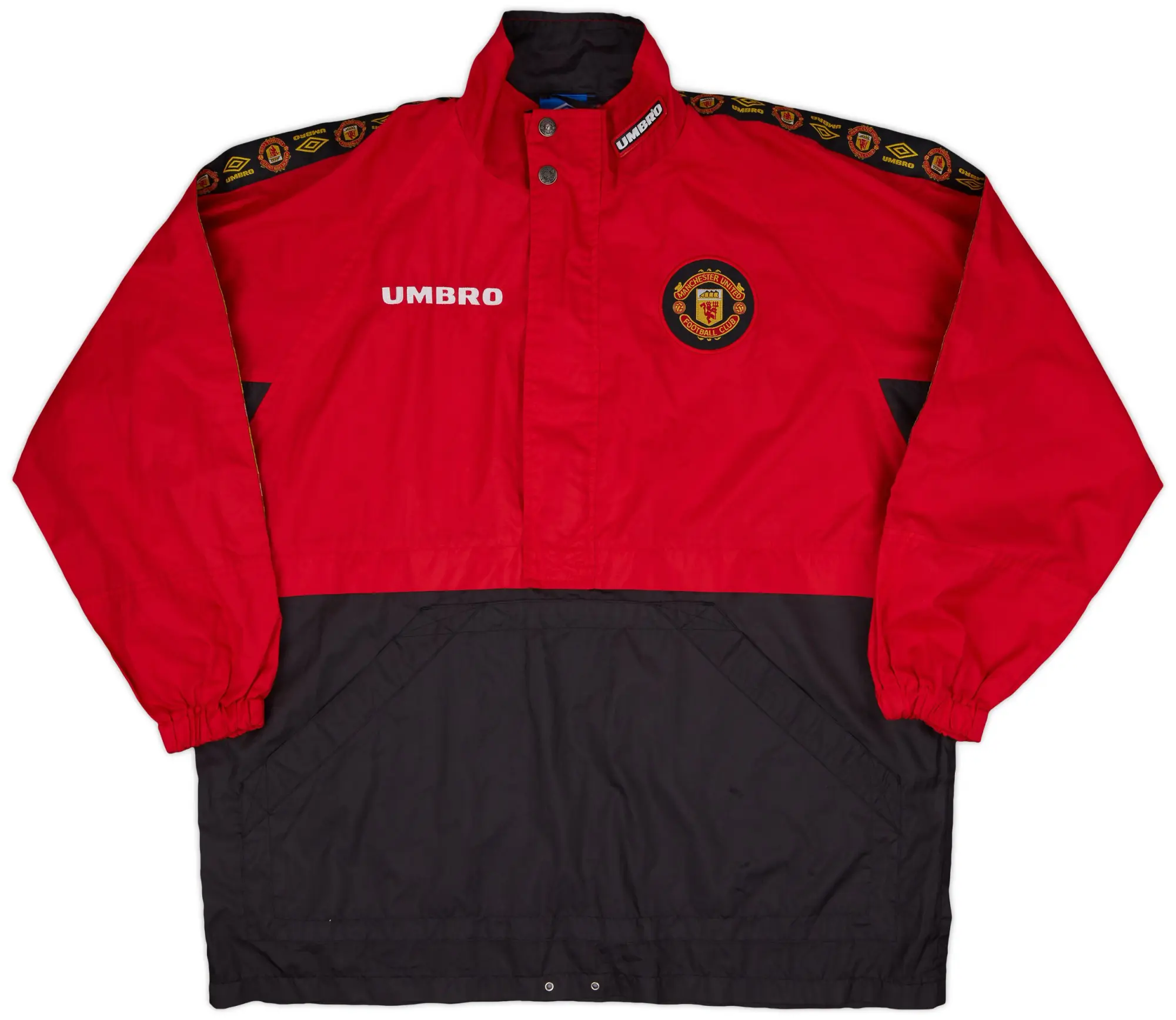 1996-97 Manchester United Umbro Rain Jacket - 8/10 - (XL)