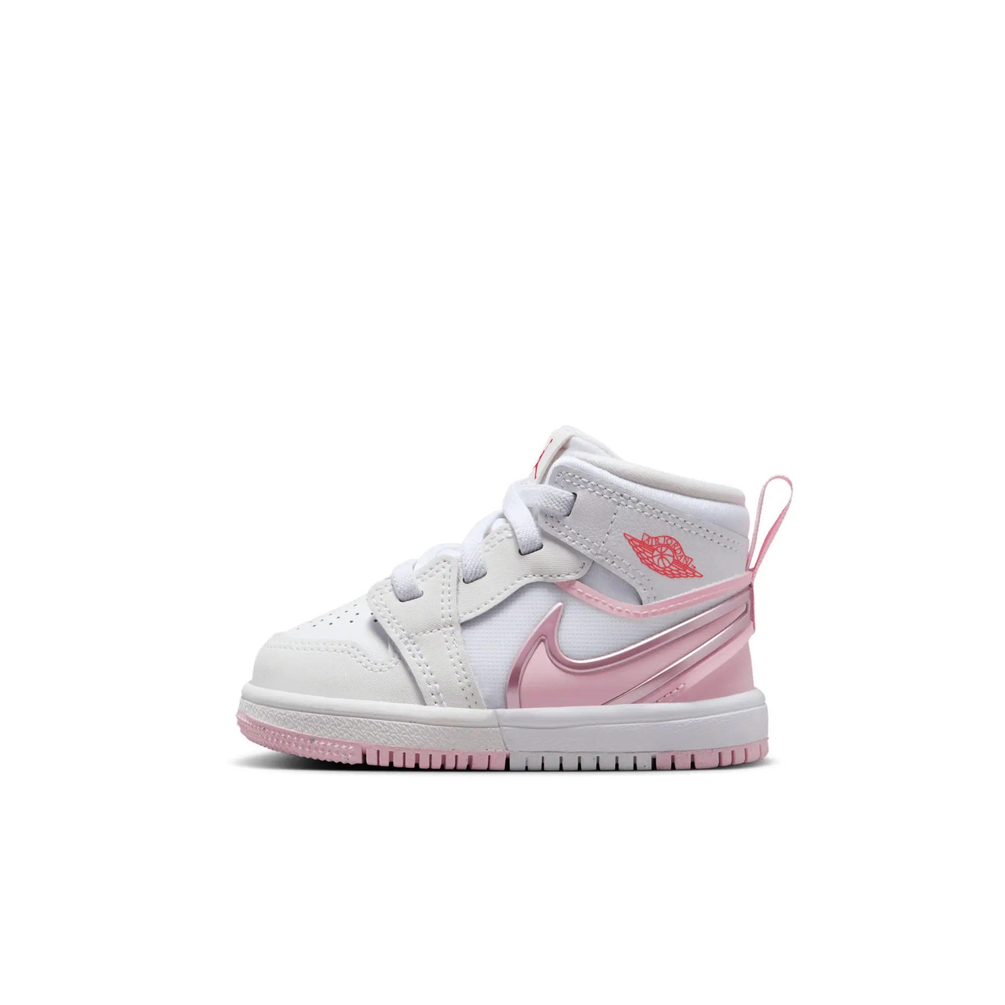 Nike Jordan 1 Mid RM EasyOn Baby/Toddler Shoes - White