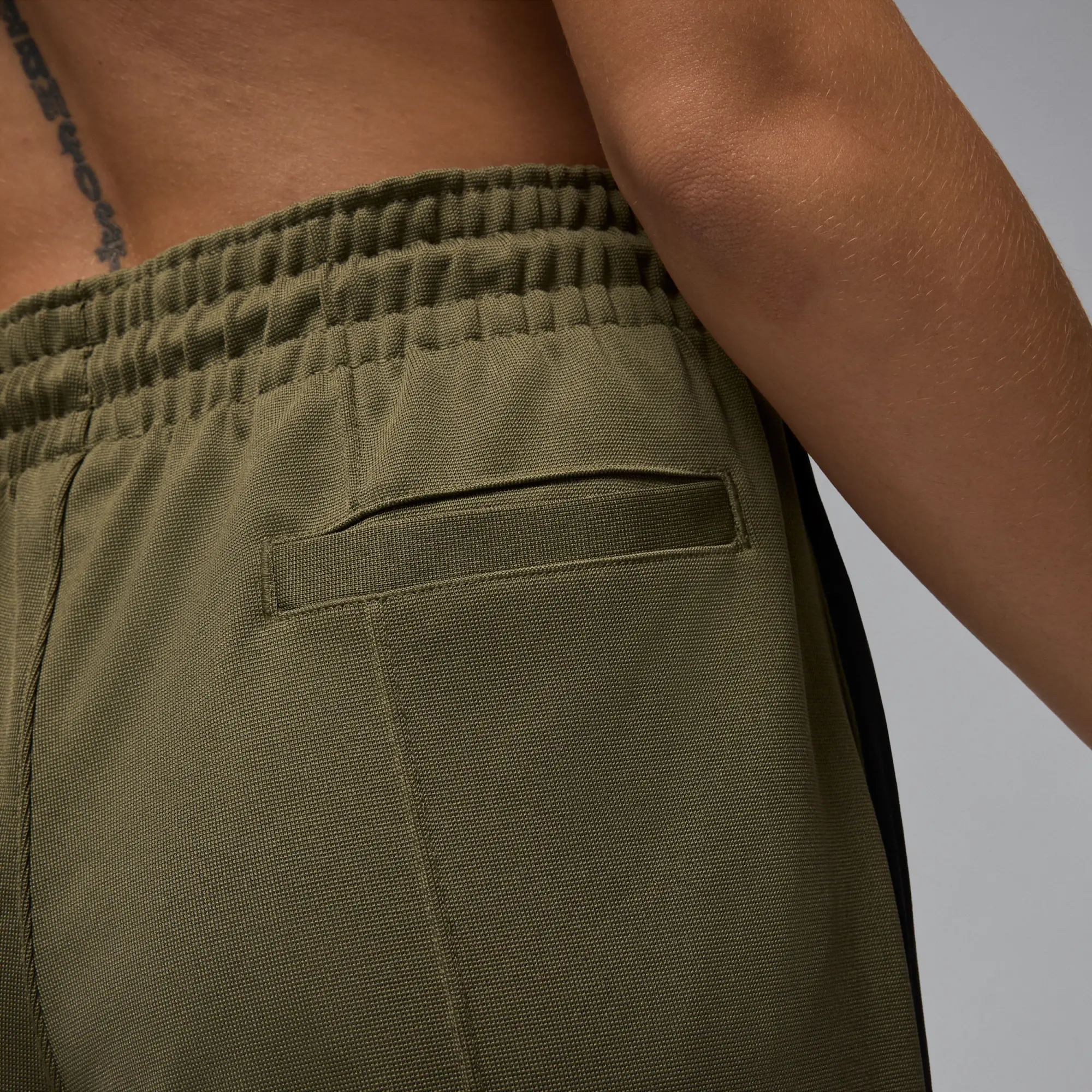 Nike Jordan Women's Knit Tracksuit Bottoms - Green - Polyester/Elastane