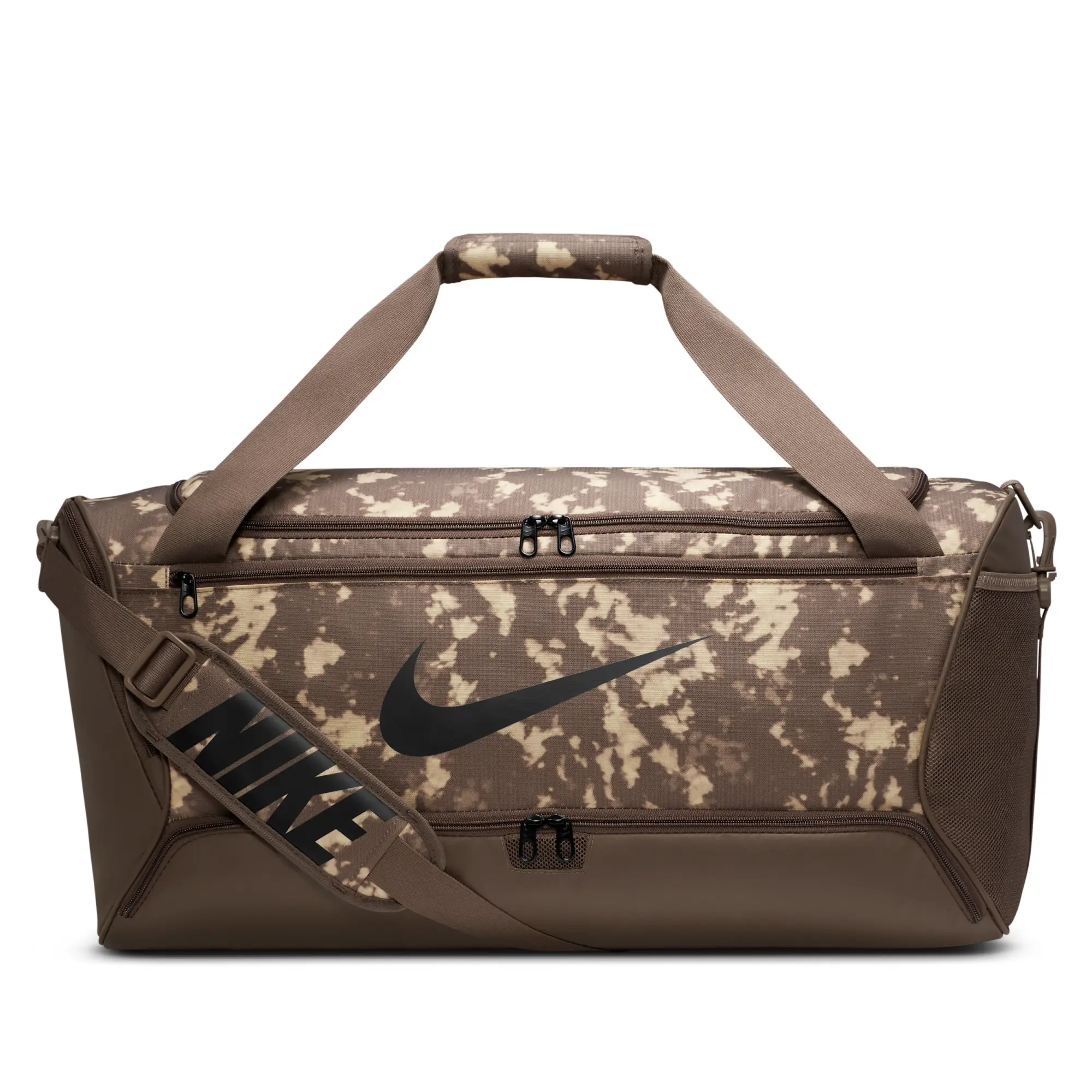 Nike Brasilia Duffel Bag (Medium, 60L) - Brown - Polyester