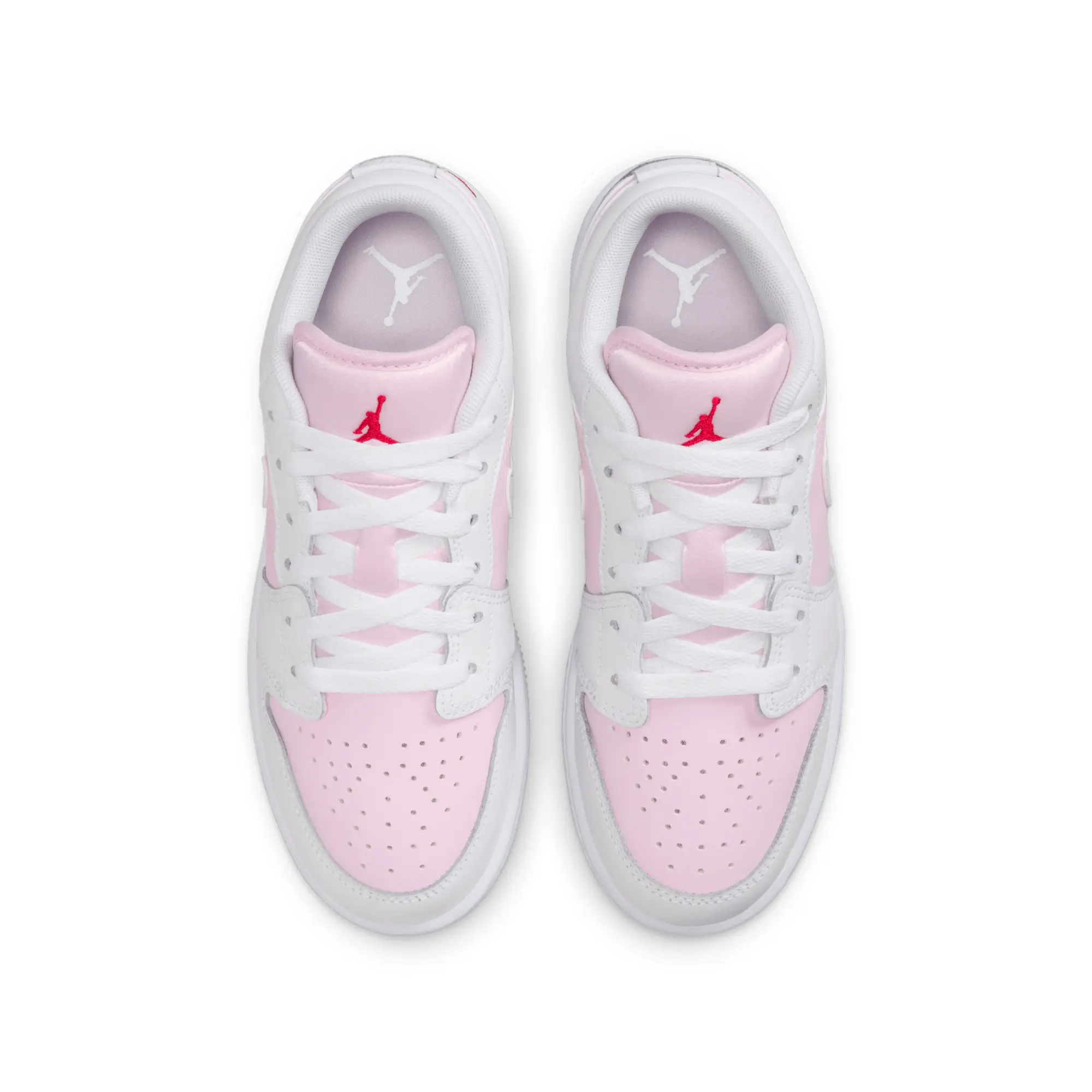 Nike Jordan Jordan Junior Air Jordan 1 Low Trainer - Pink - Size 5.5 - Pink