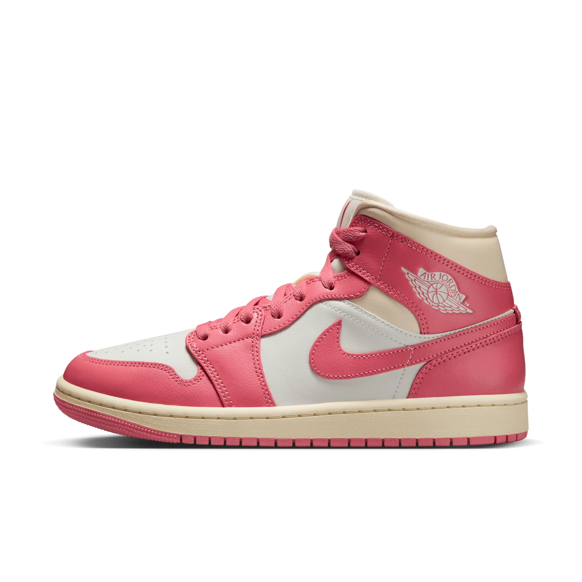 Nike Jordan Nike Air Jordan 1 Mid Women's Shoes - White