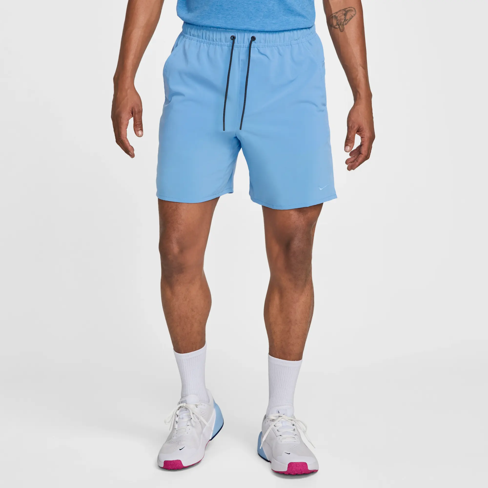 Nike Unlimited Men's Dri-FIT 18cm (approx.) Unlined Versatile Shorts - Blue - Polyester/Elastane