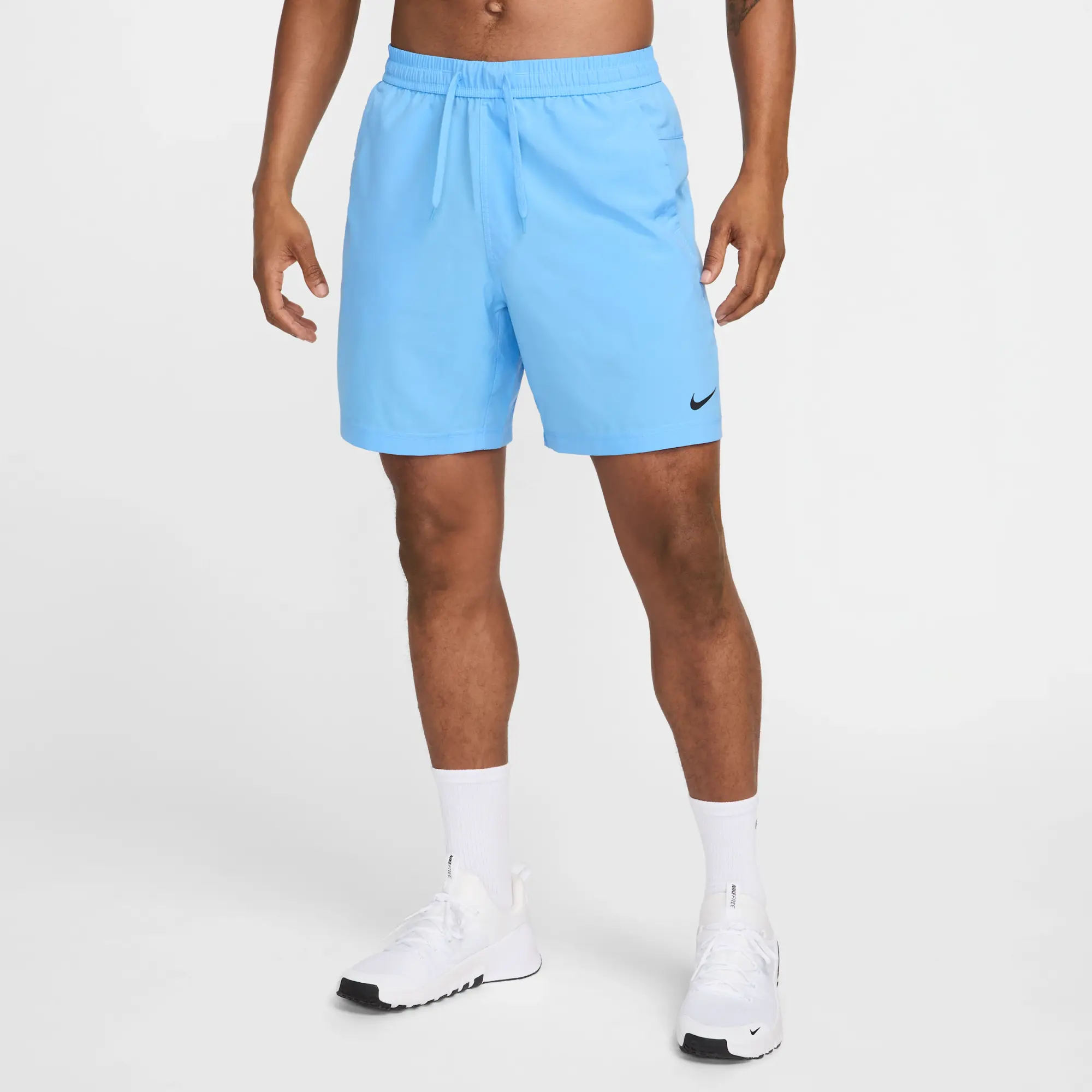 Nike Form Men's Dri-FIT 18cm (approx.) Unlined Versatile Shorts - Blue - Polyester