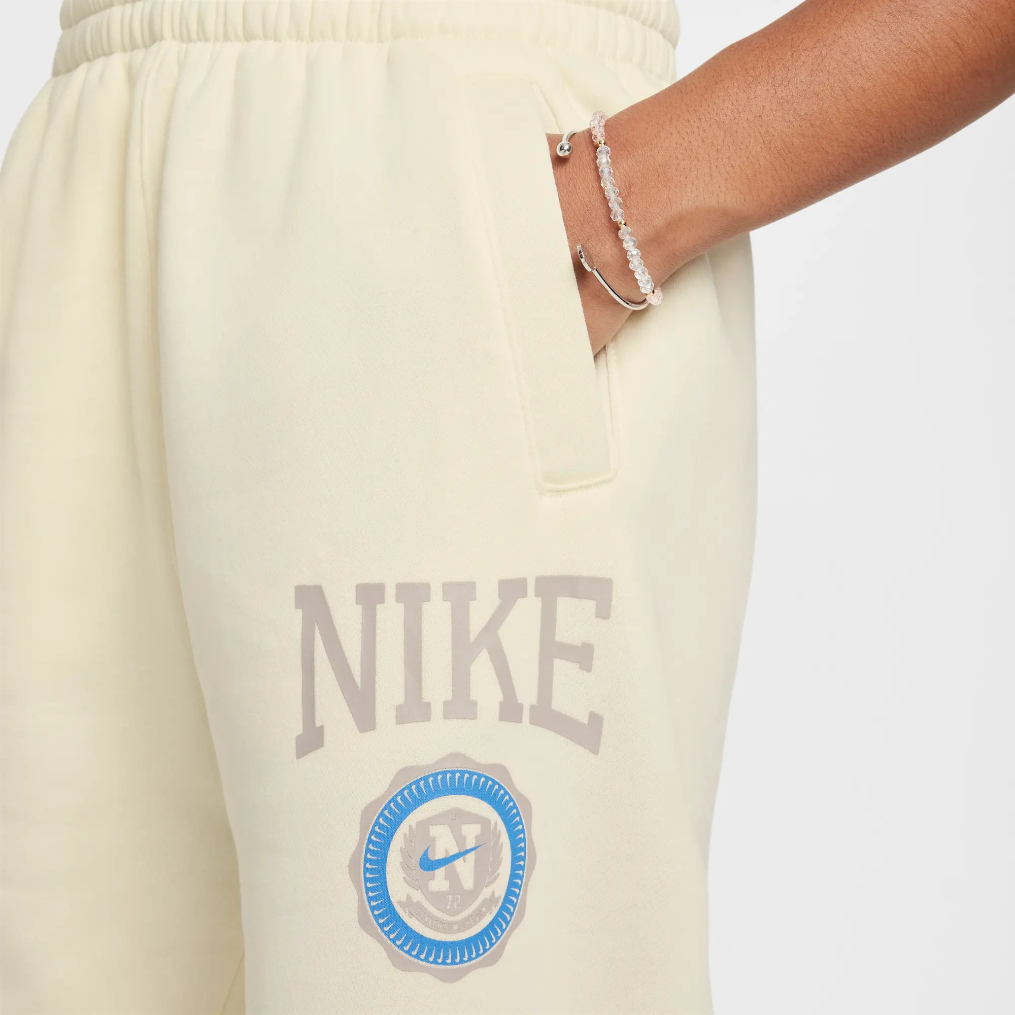 Nike fleece Unisex Pants - White