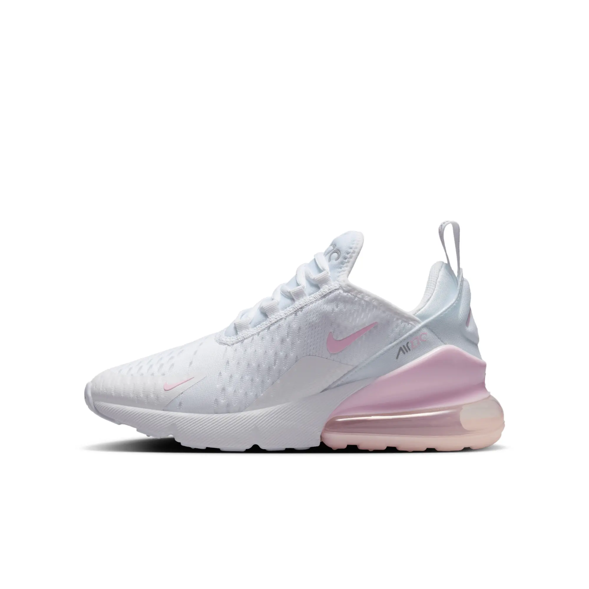 Nike white air max 270 Girls Youth trainers