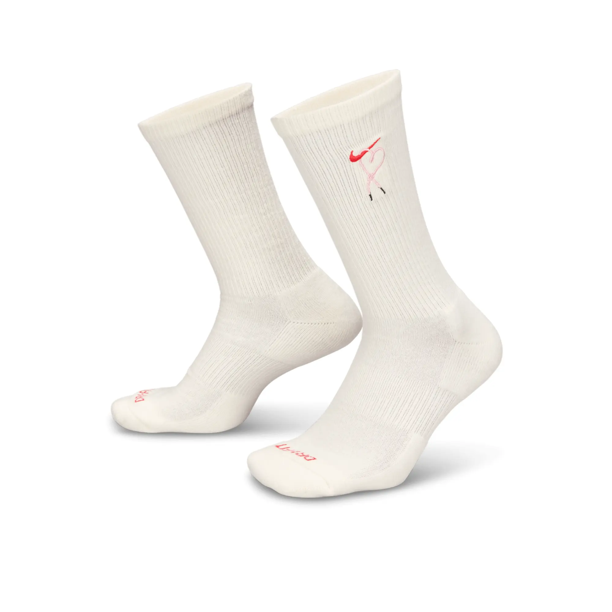 Nike Everyday Plus Cushioned Crew Socks (1 Pair) - White