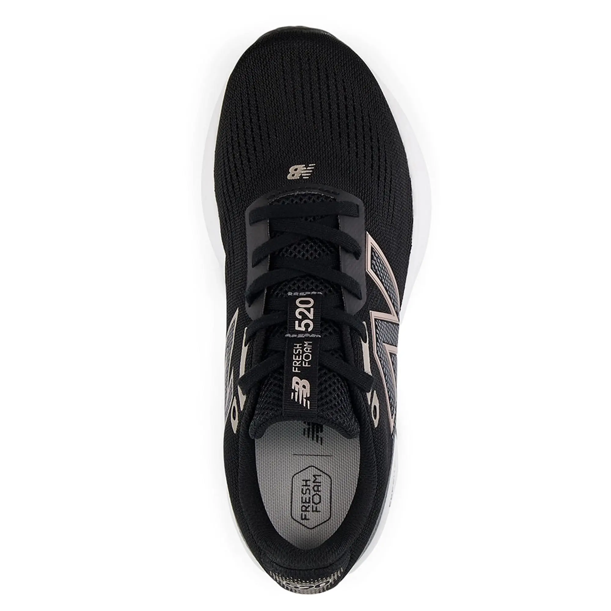 New Balance Running Shoe 520 V9 - ['Black']