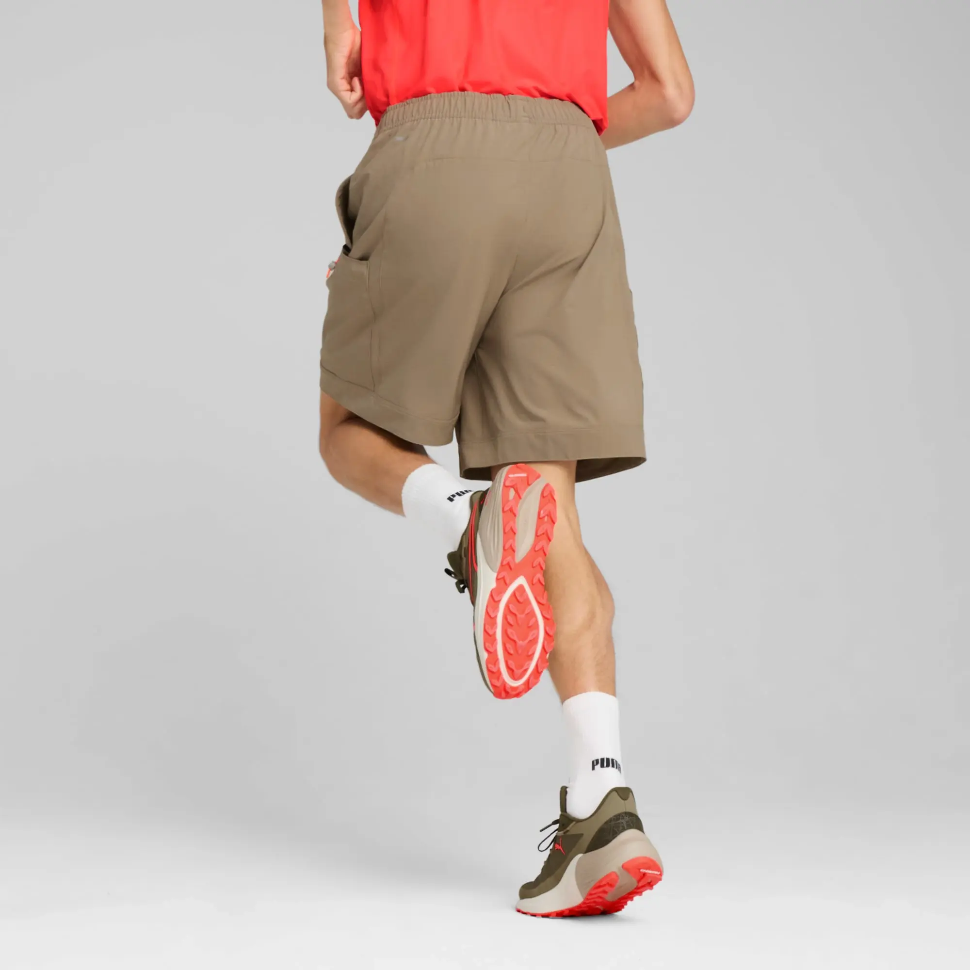 PUMA Seasons 7 Trail Running Shorts Men, Velvet Moss