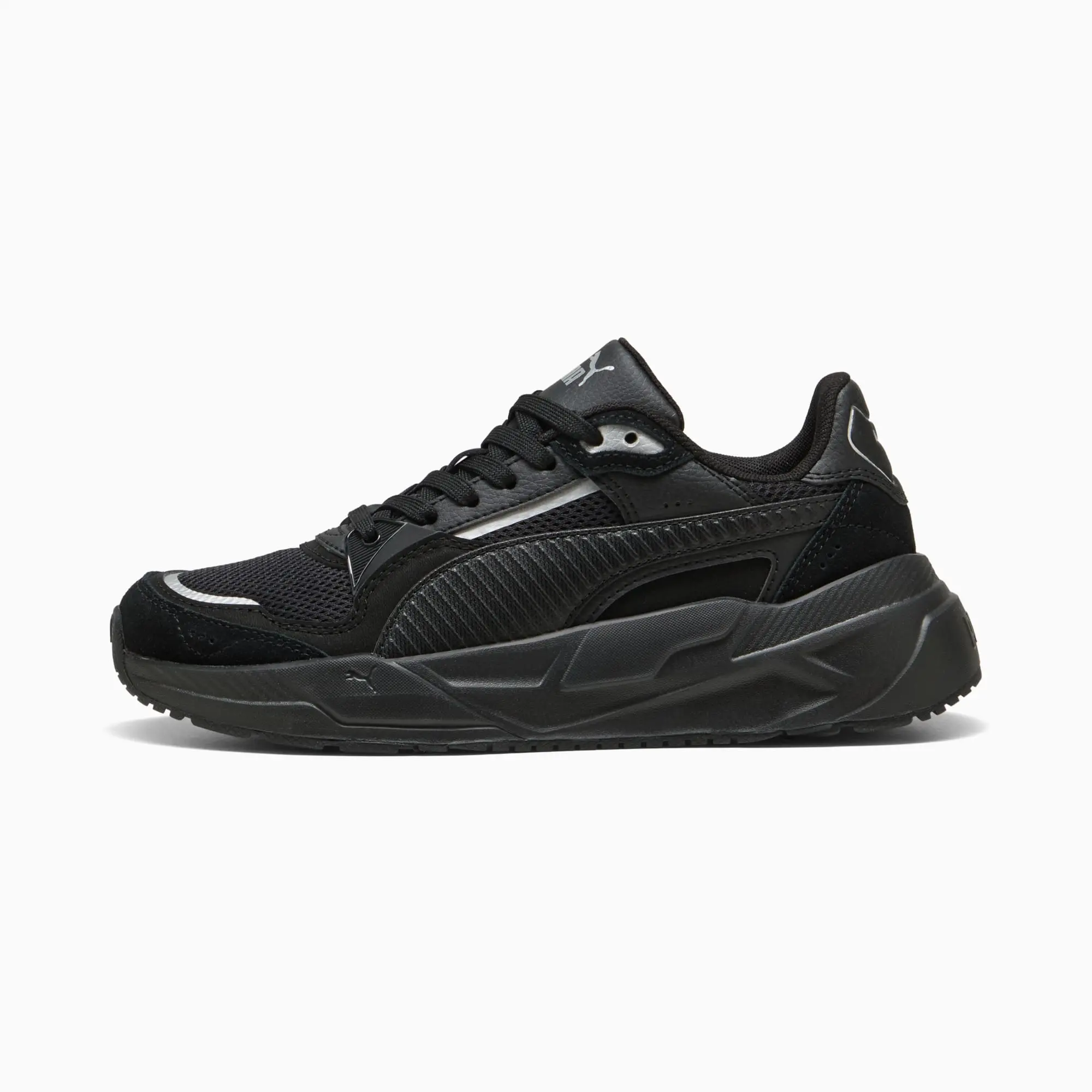 PUMA Trinity 2 Sneakers Youth, Black/Silver