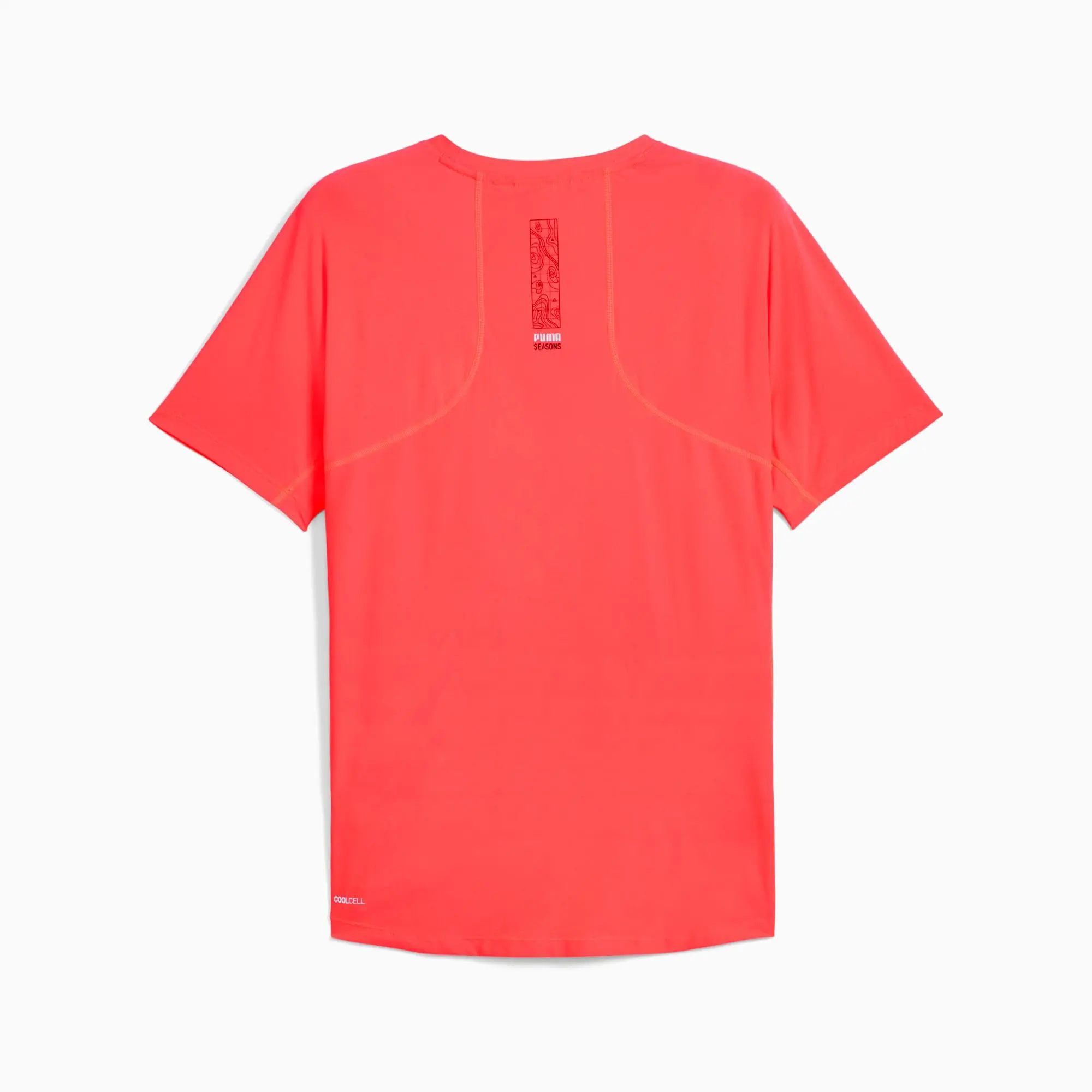 PUMA Seasons Coolcell Short Sleeve T-Shirt Men, Glowing Red