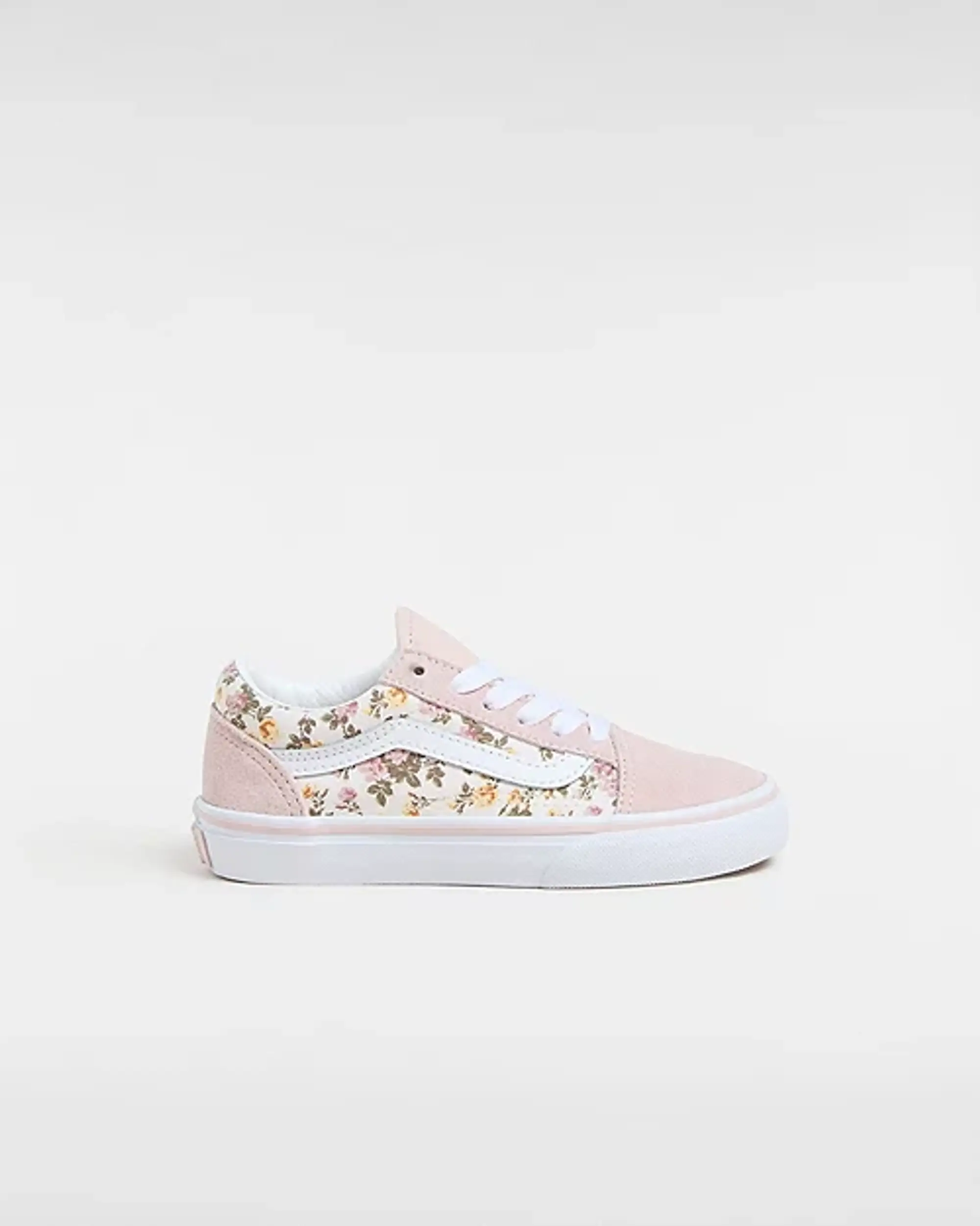 Vans Kids Old Skool Shoes (4-8 Years) (Pink/Multi) Kids Pink