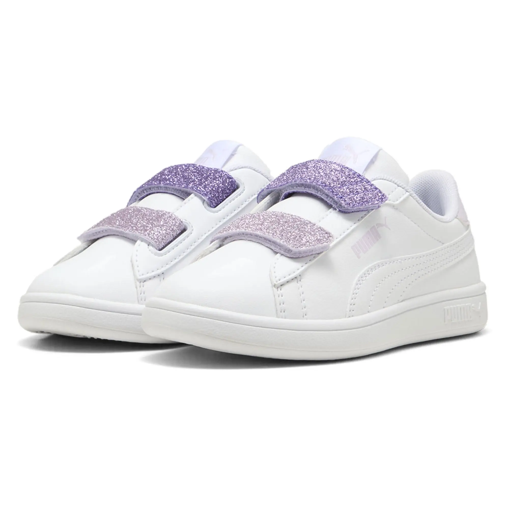 Puma Smash 3.0 L Glitter Velcro V Ps Trainers