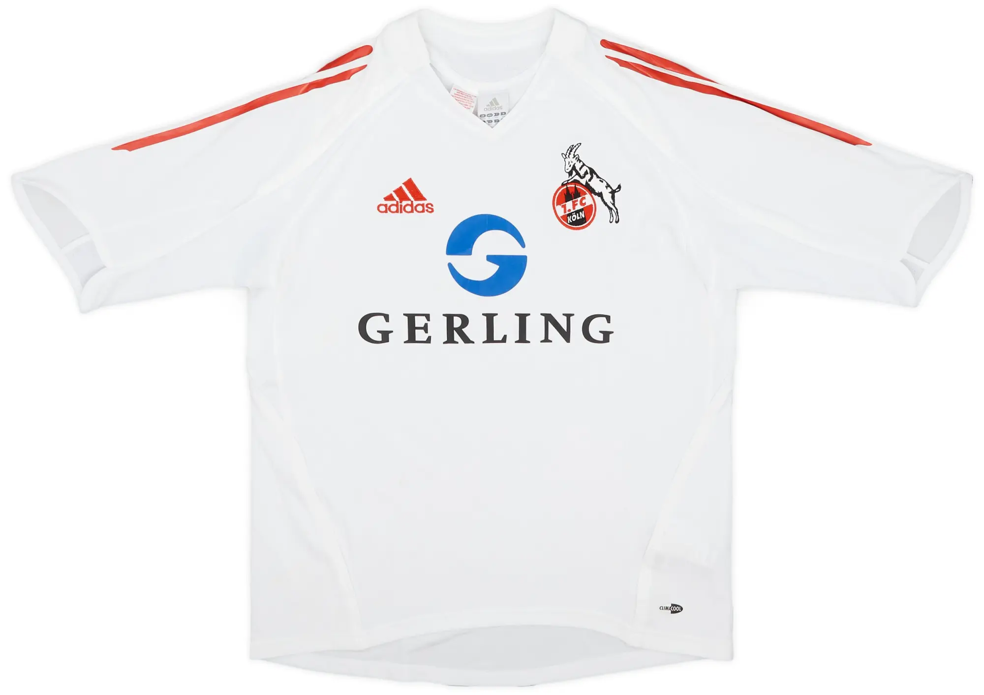 adidas 2005-06 FC Koln Home Shirt - 6/10 - (L.Boys)