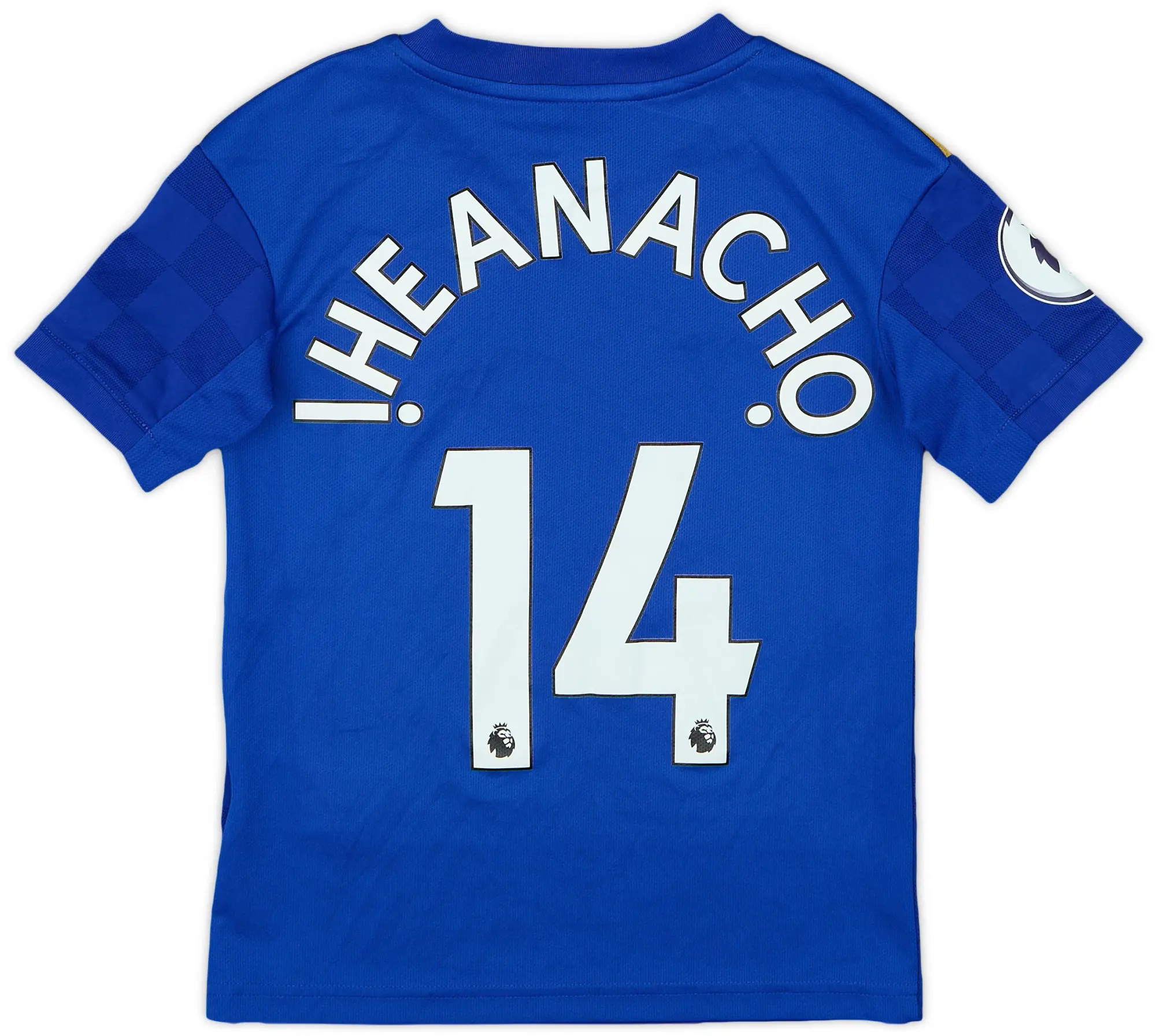 adidas 2019-20 Leicester Home Shirt Iheanacho #14 - 7/10 - (7-8 Years)