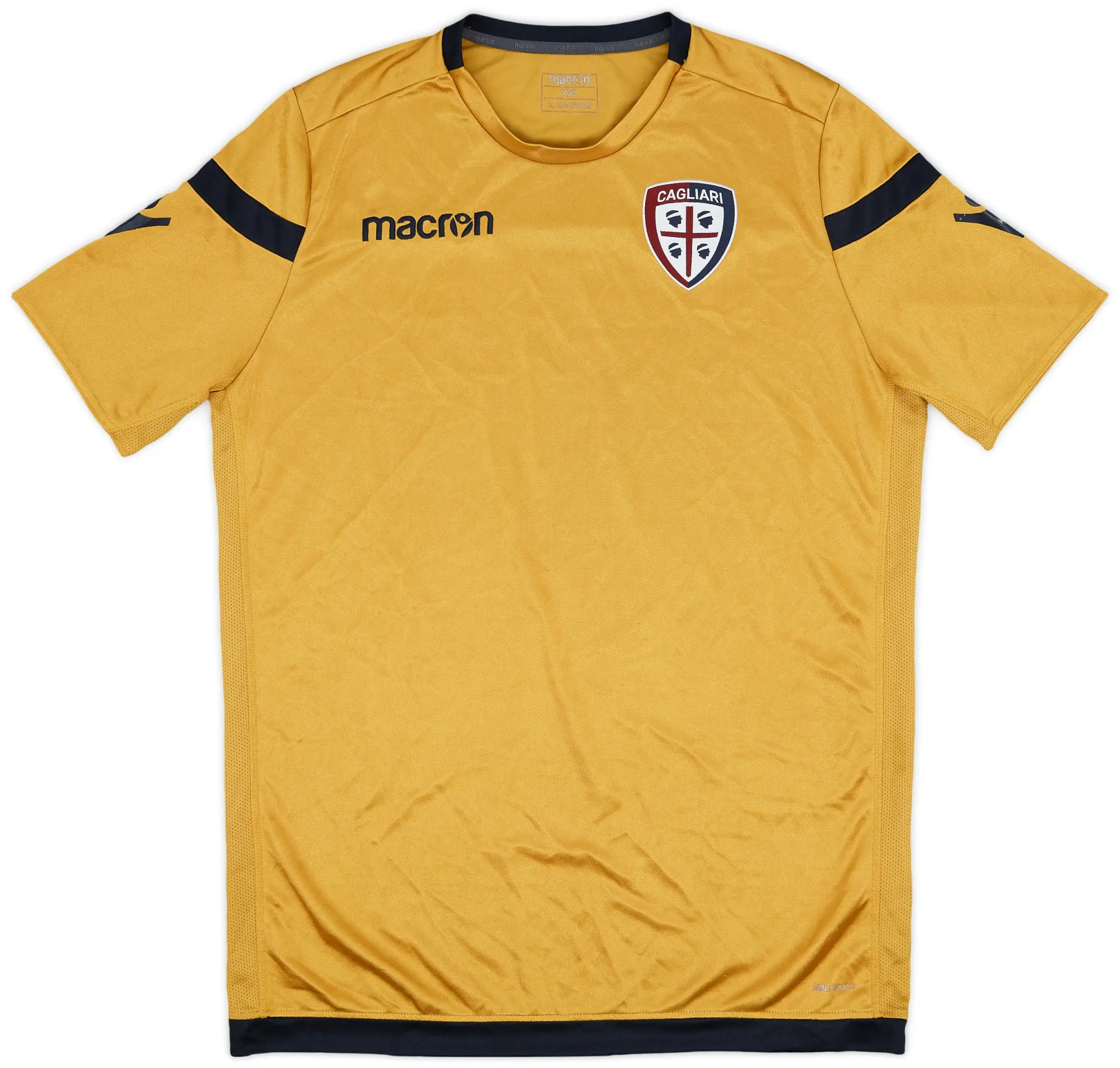 2008-09 Cagliari Macron Training Shirt - 9/10 - (XXL)