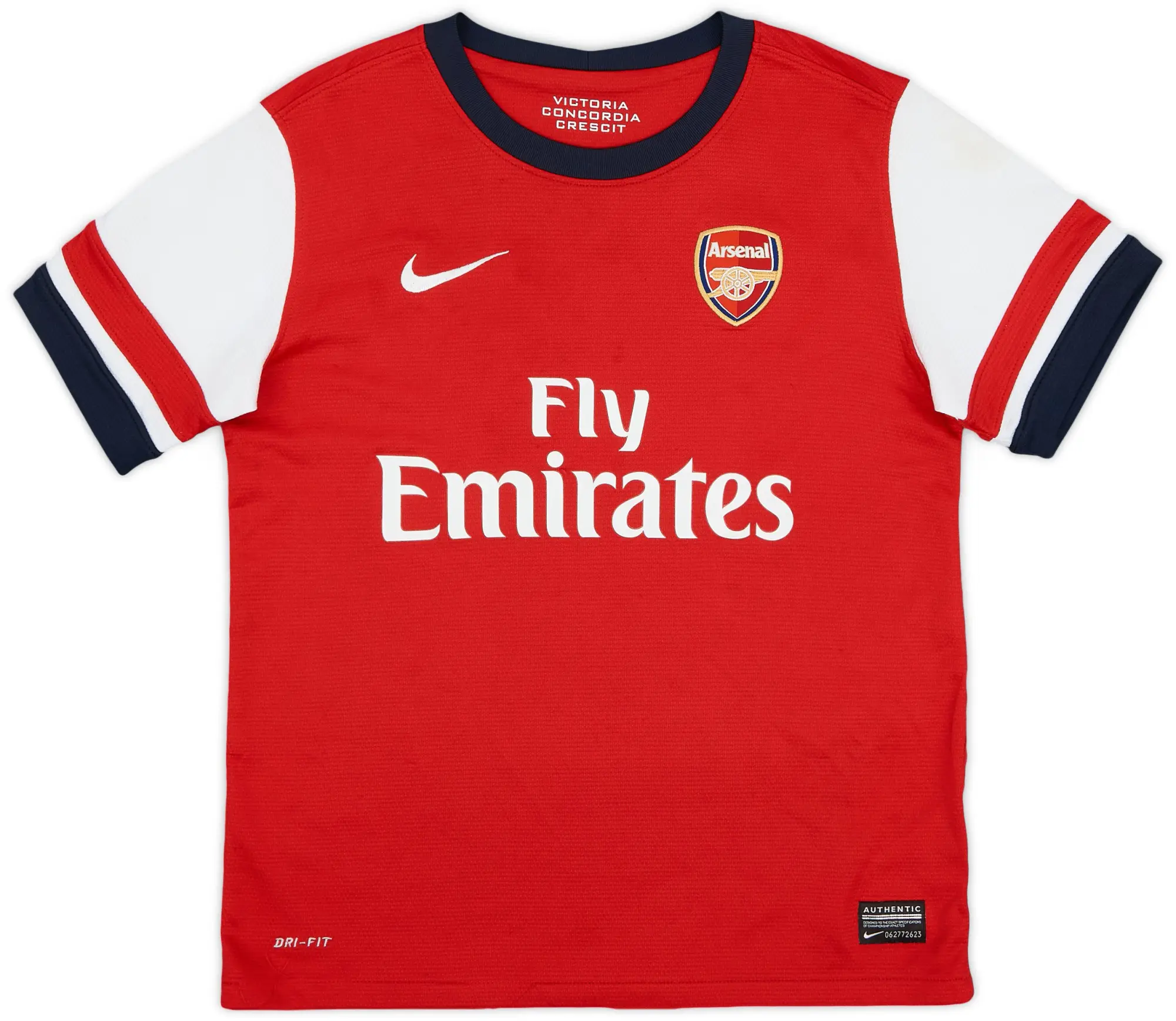 Nike 2012-14 Arsenal Home Shirt - 9/10 - (M.Boys)