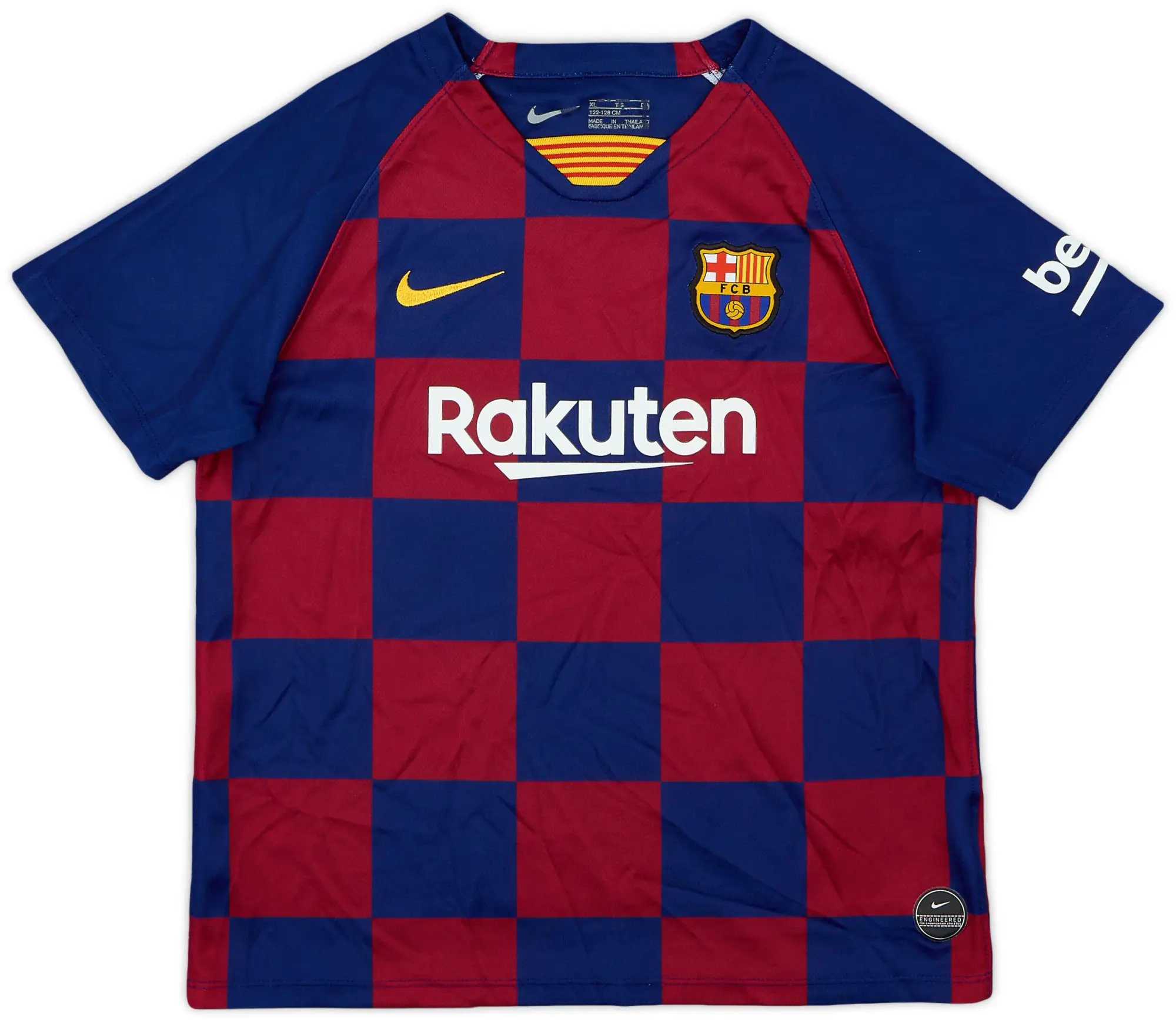 Nike 2019-20 Barcelona Home Shirt - 9/10 - (7-8 Years)