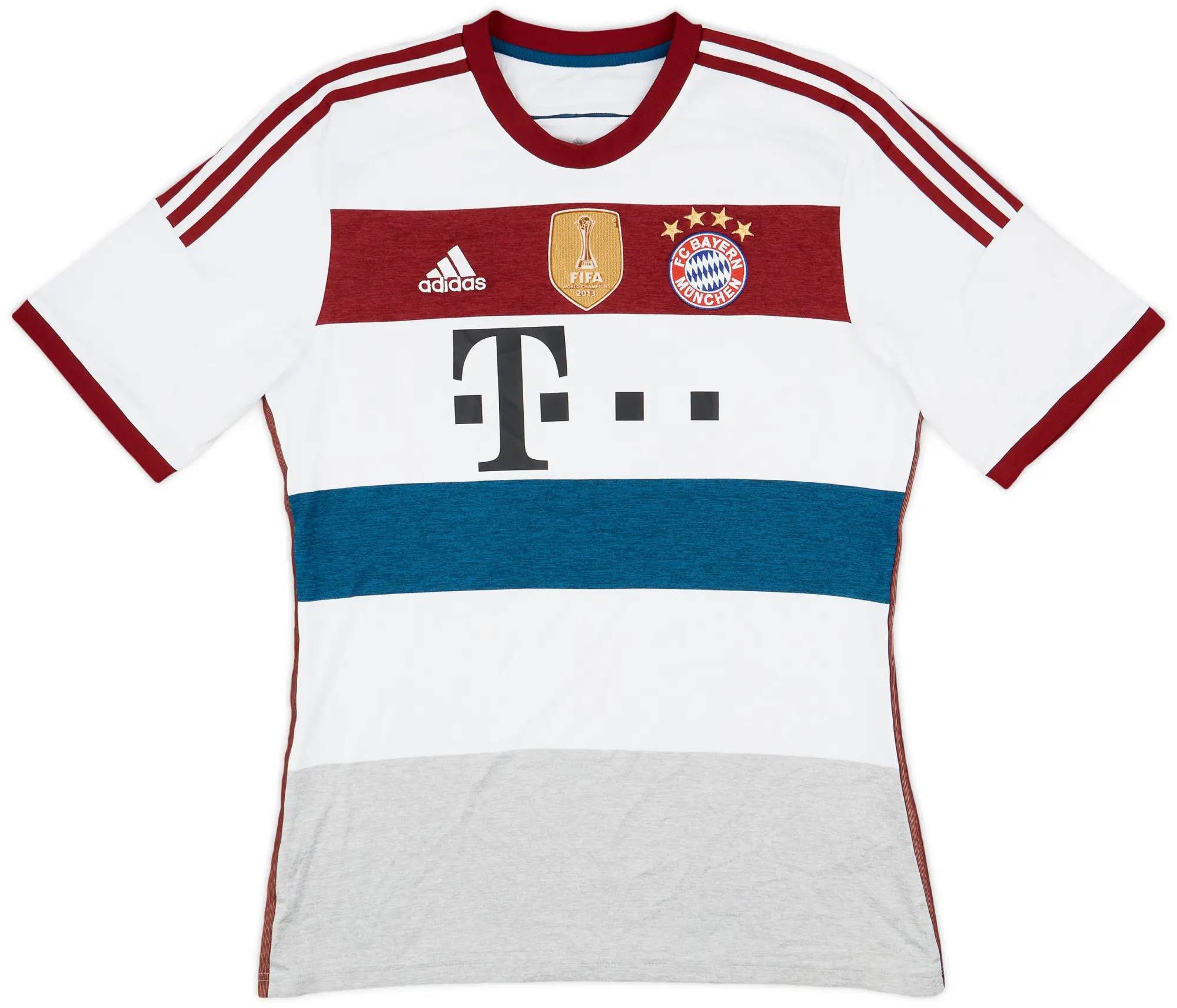 adidas 2014-15 Bayern Munich Away Shirt - 9/10 - (M)