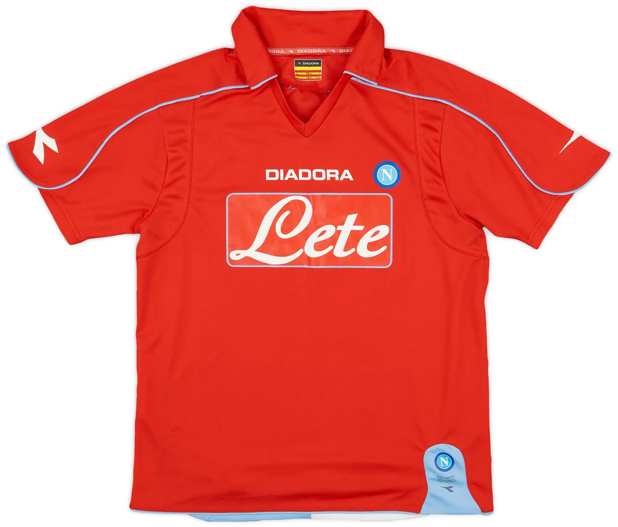 Diadora 2008-09 Napoli Away Shirt - 9/10 - (S)