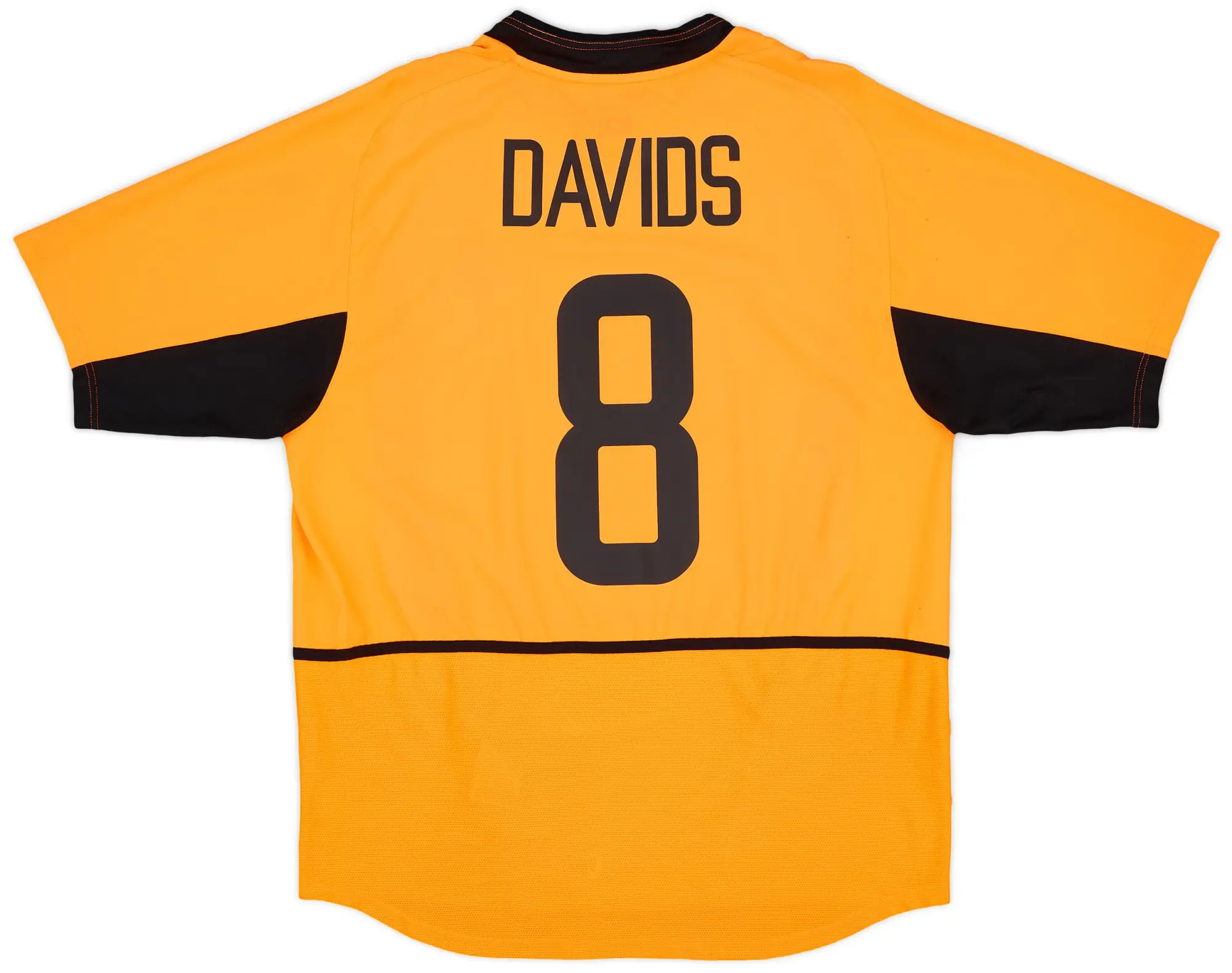 Nike 2002-04 Netherlands Home Shirt Davids #8 - 9/10 - (L)