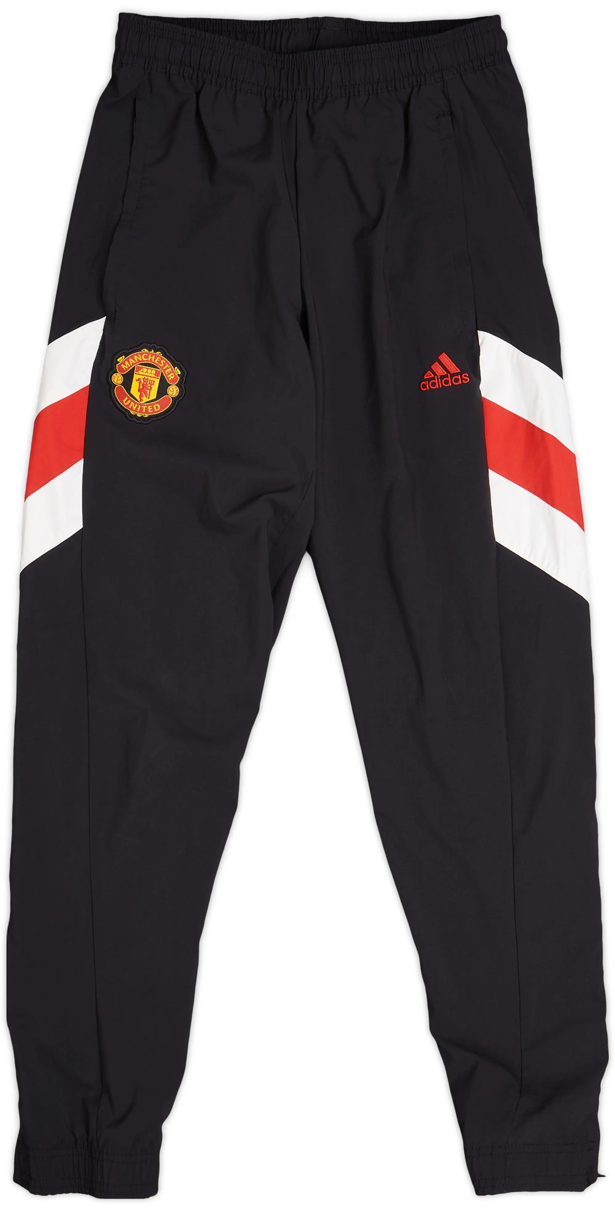 2022-23 Manchester United adidas Track Pants/Bottoms - 9/10 - (S)