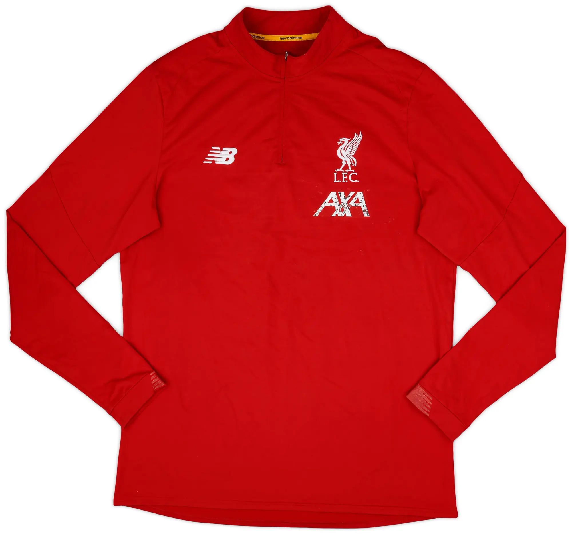 2019-20 Liverpool New Balance 1/4 Zip Drill Top - 3/10 - (XL)